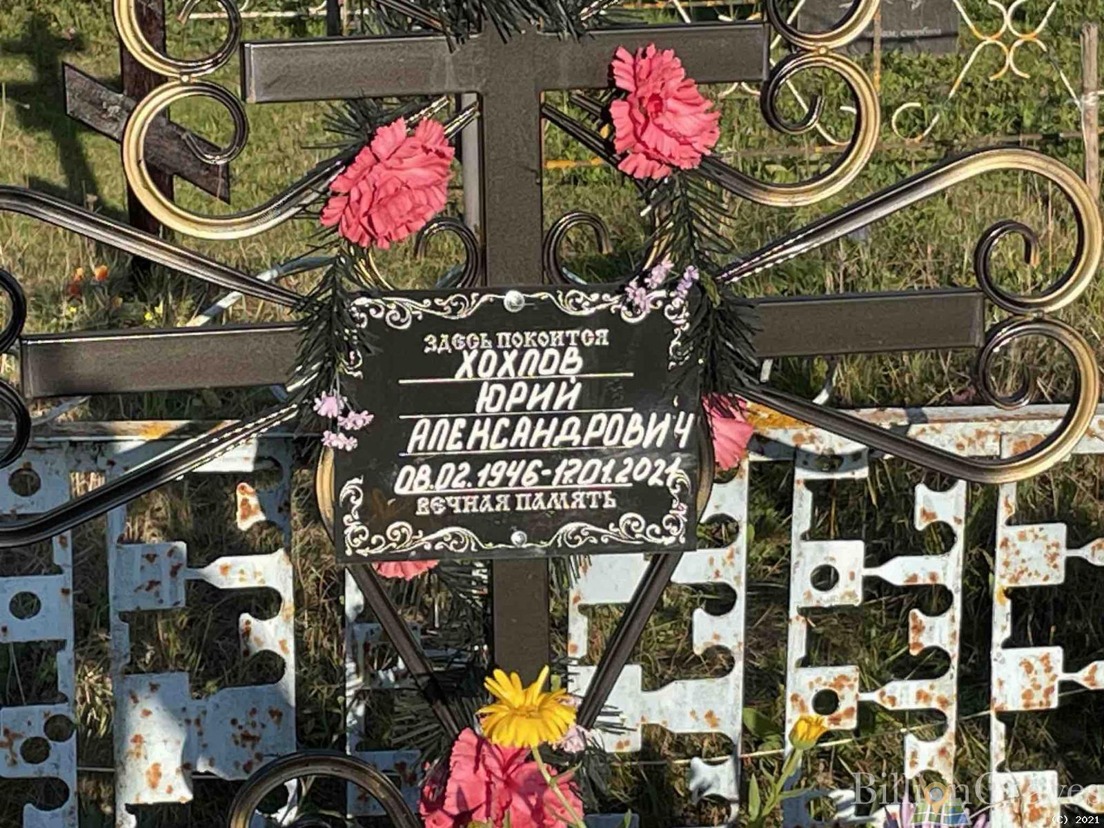 Хохлов Юрий Александрович