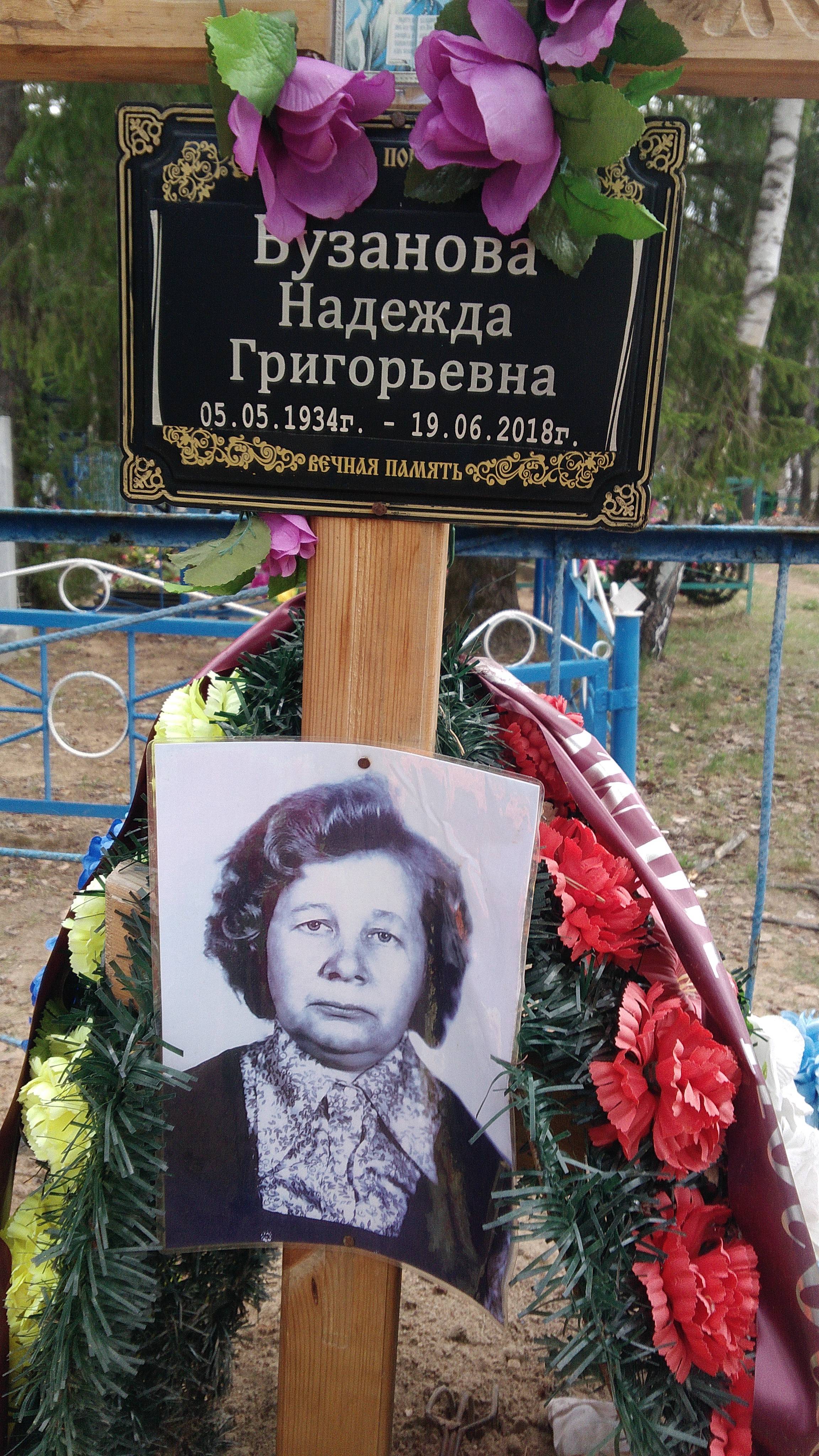 Бузанова Надежда Григорьевна