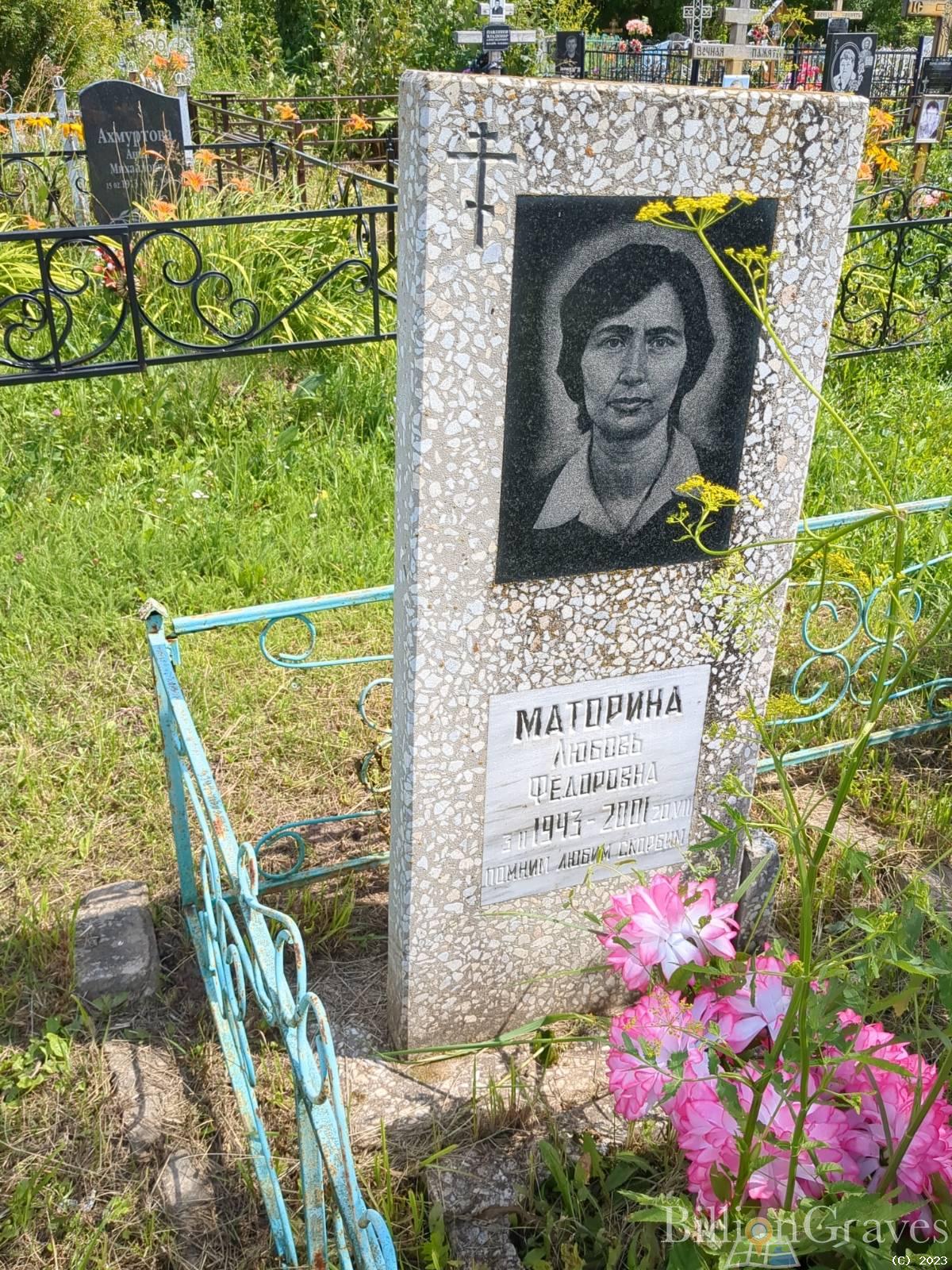 Маторина Любовь Федоровна