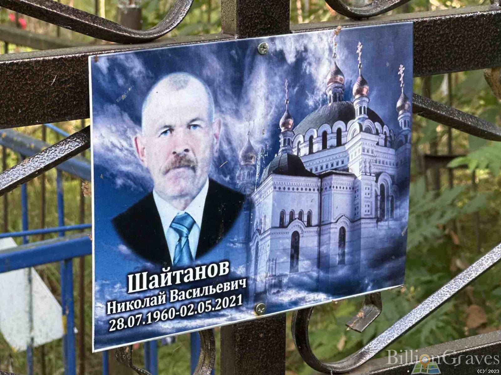 Шайтанов Николай Васильевич