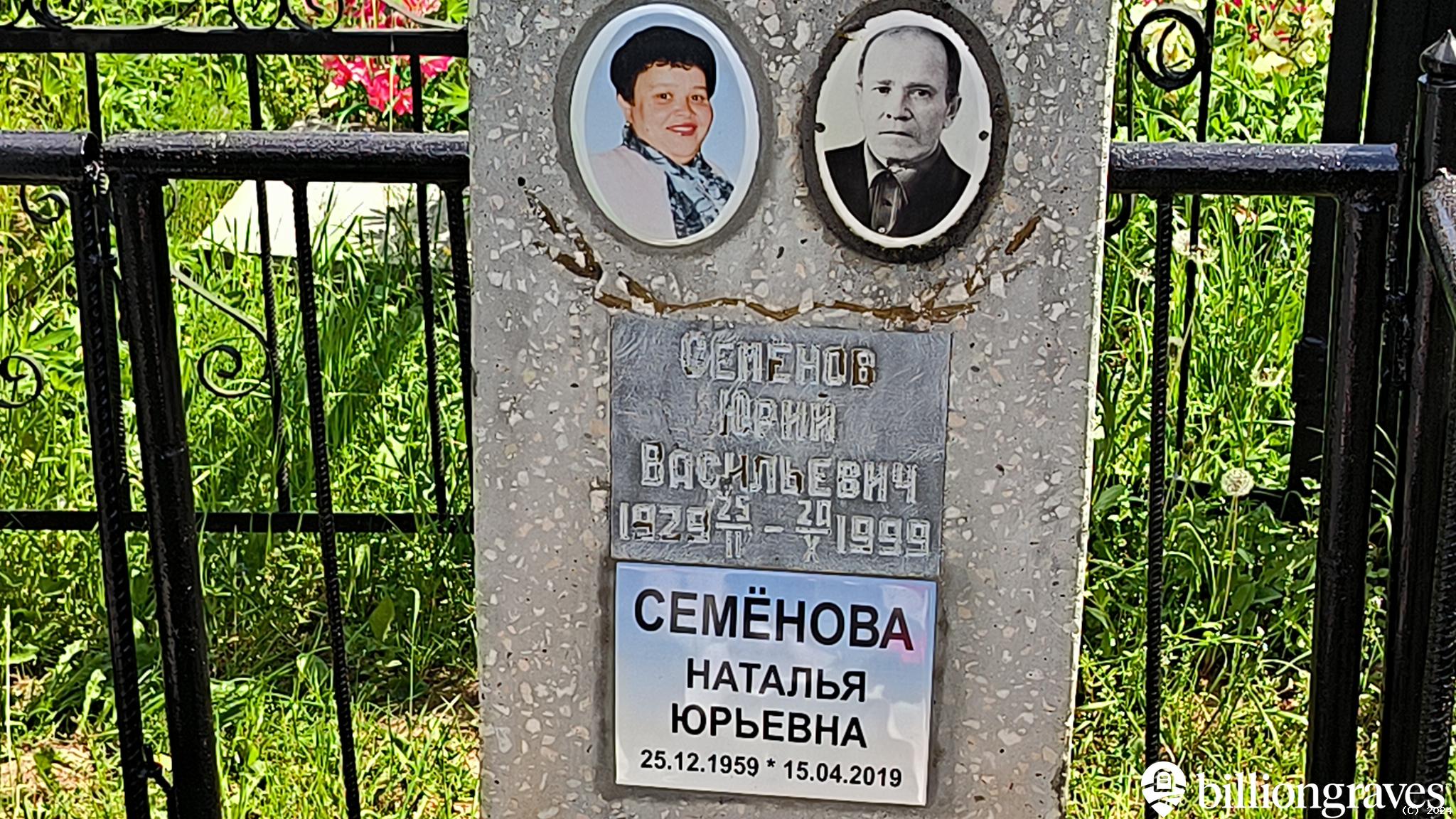 Семёнов Юрий Васильевич