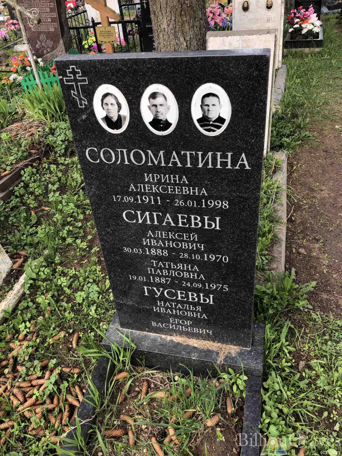Соломатина Ирина Алексеевна