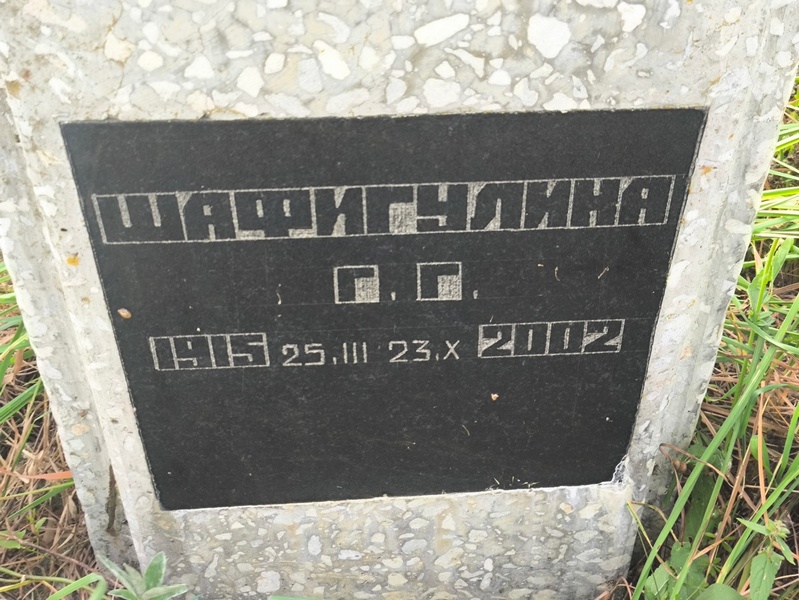 Г Шафигулина Г.