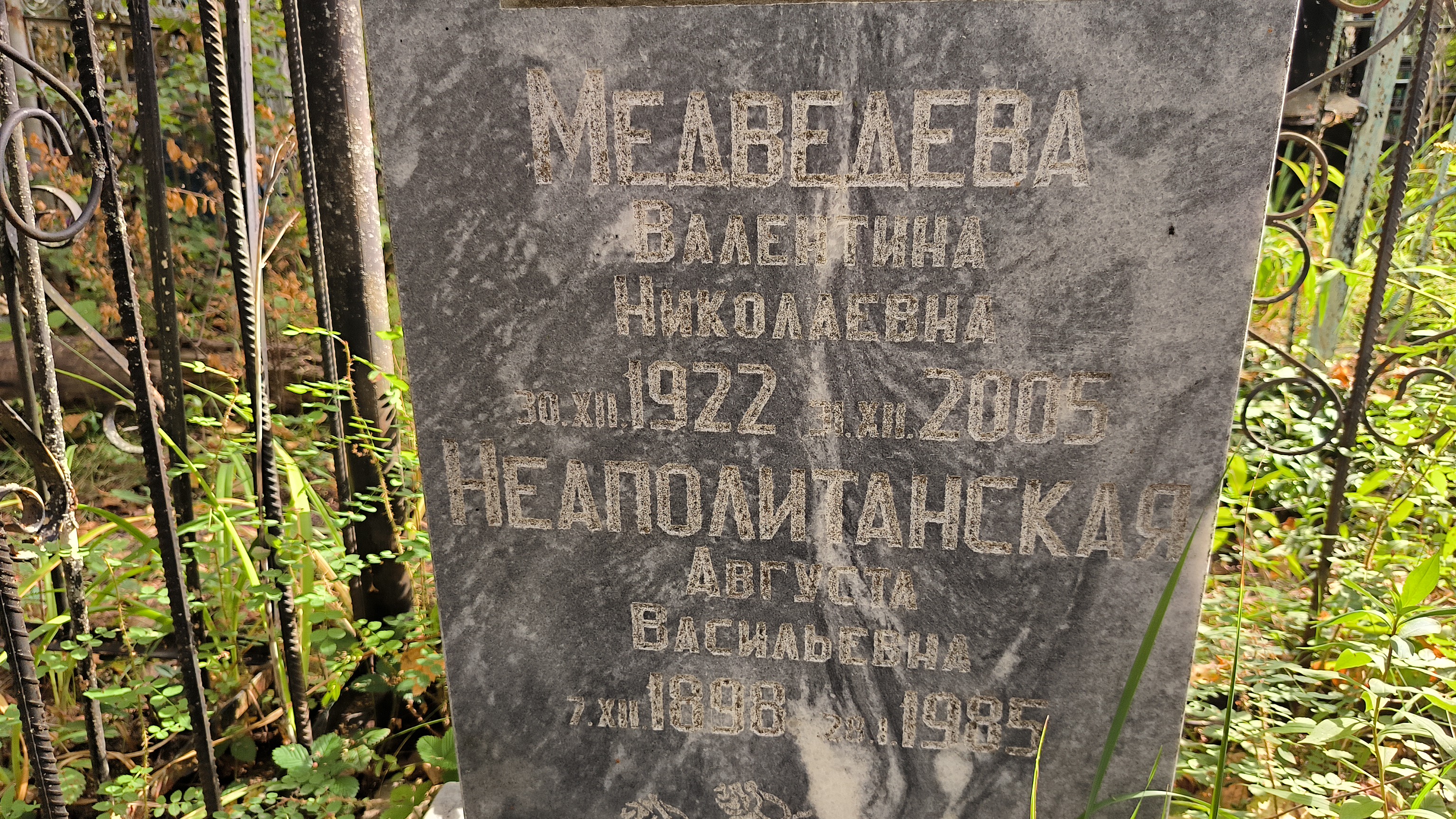 Неаполитанская Августа Васильевна