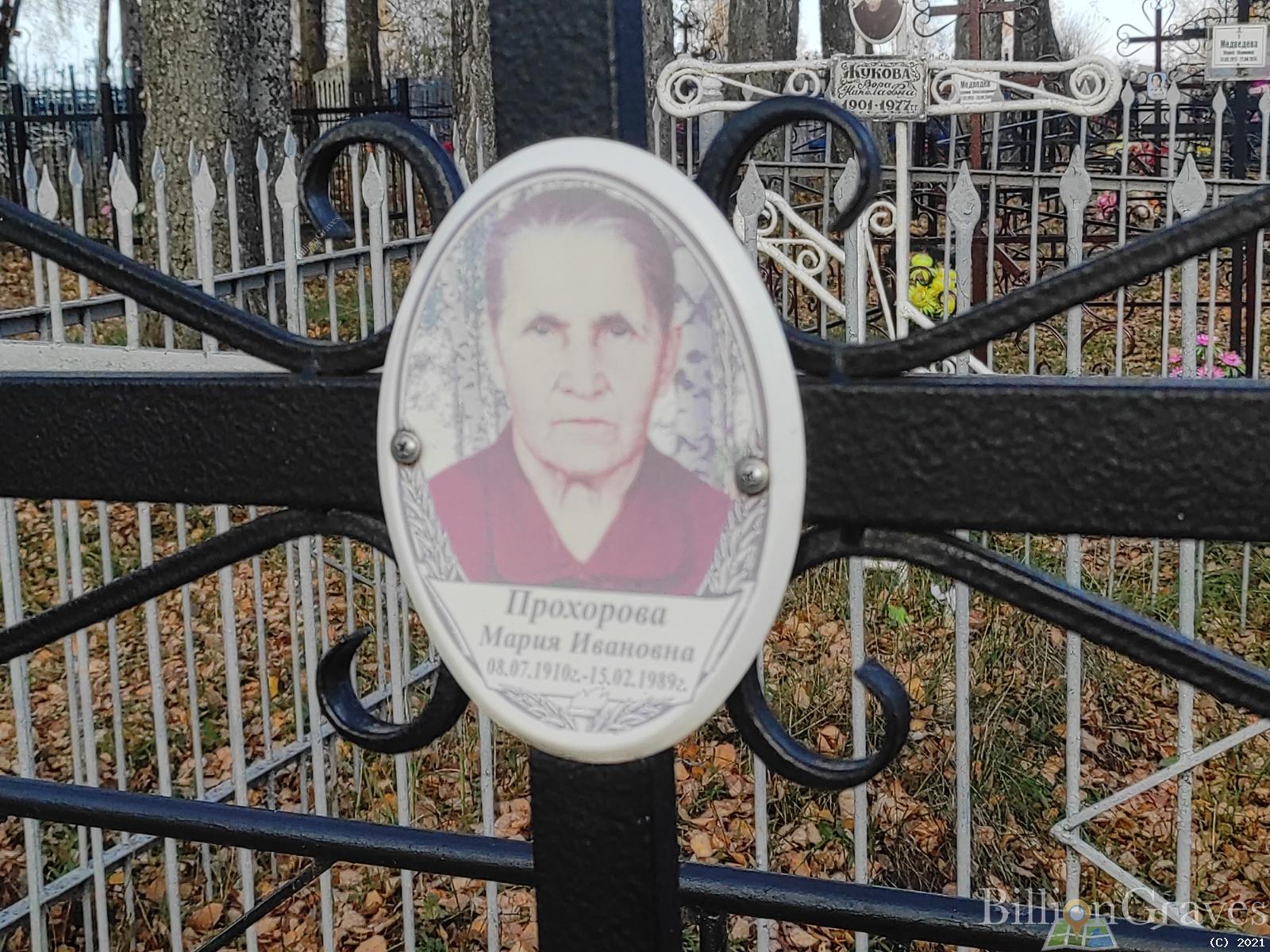 Прохорова Мария Ивановна