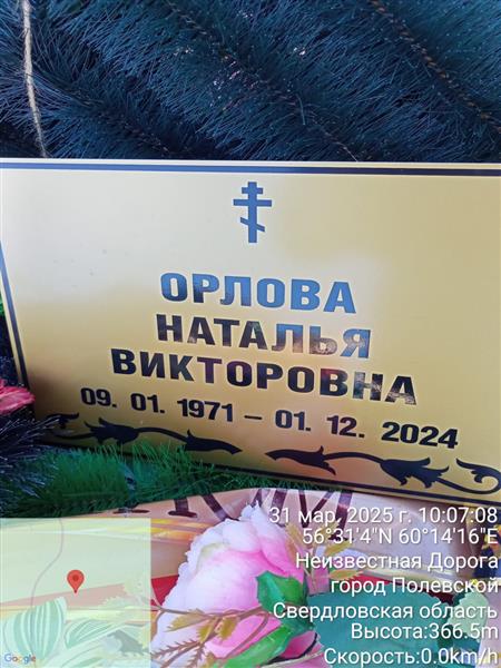 Орлова Наталья Викторовна