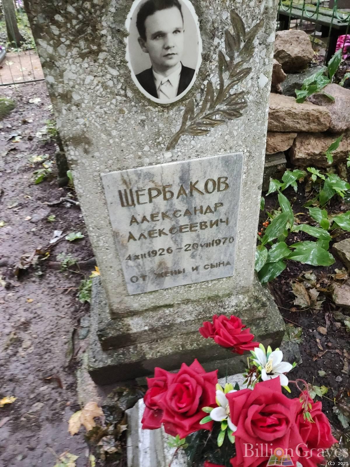 Щербаков Александр Алексеевич