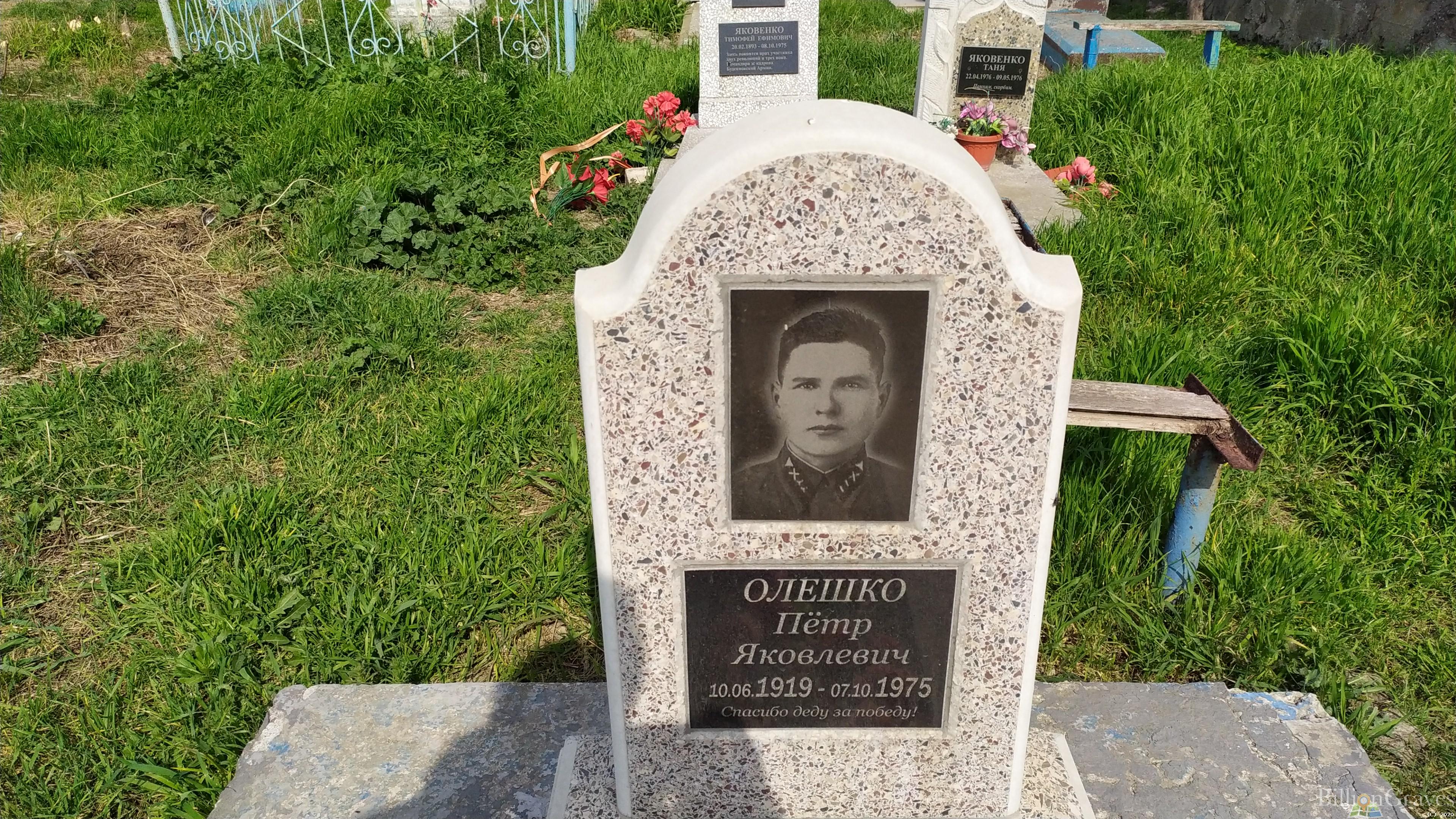 Олешко Петр Яковлевич