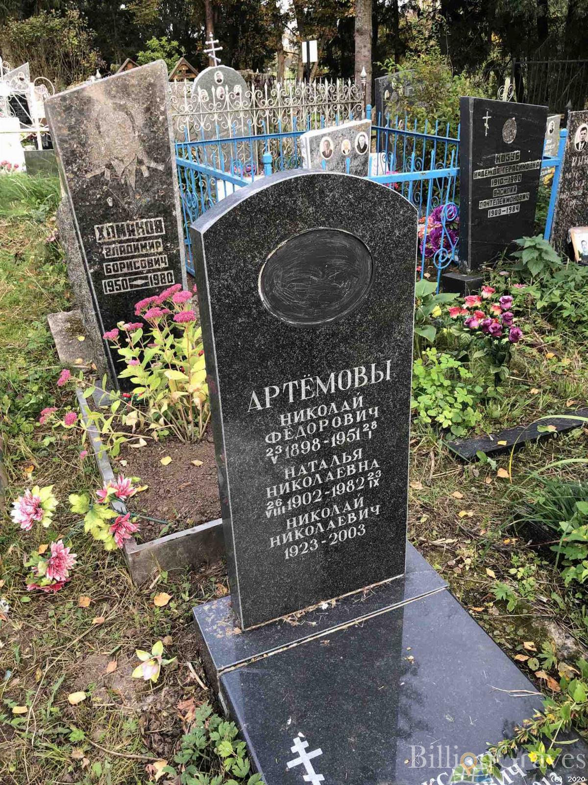 Артёмов Николай Фёдорович