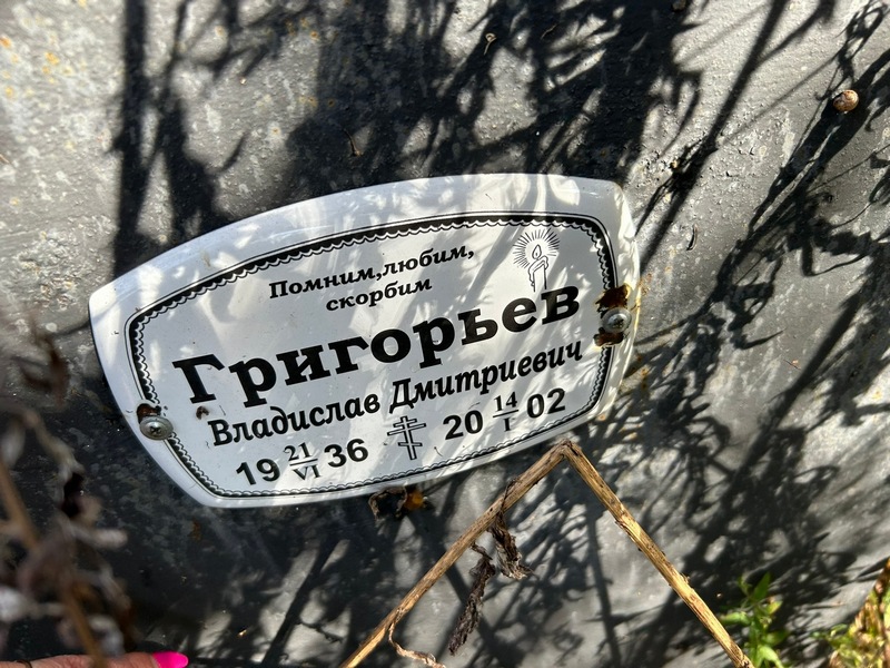 Григорьев Владислав Дмитриевич