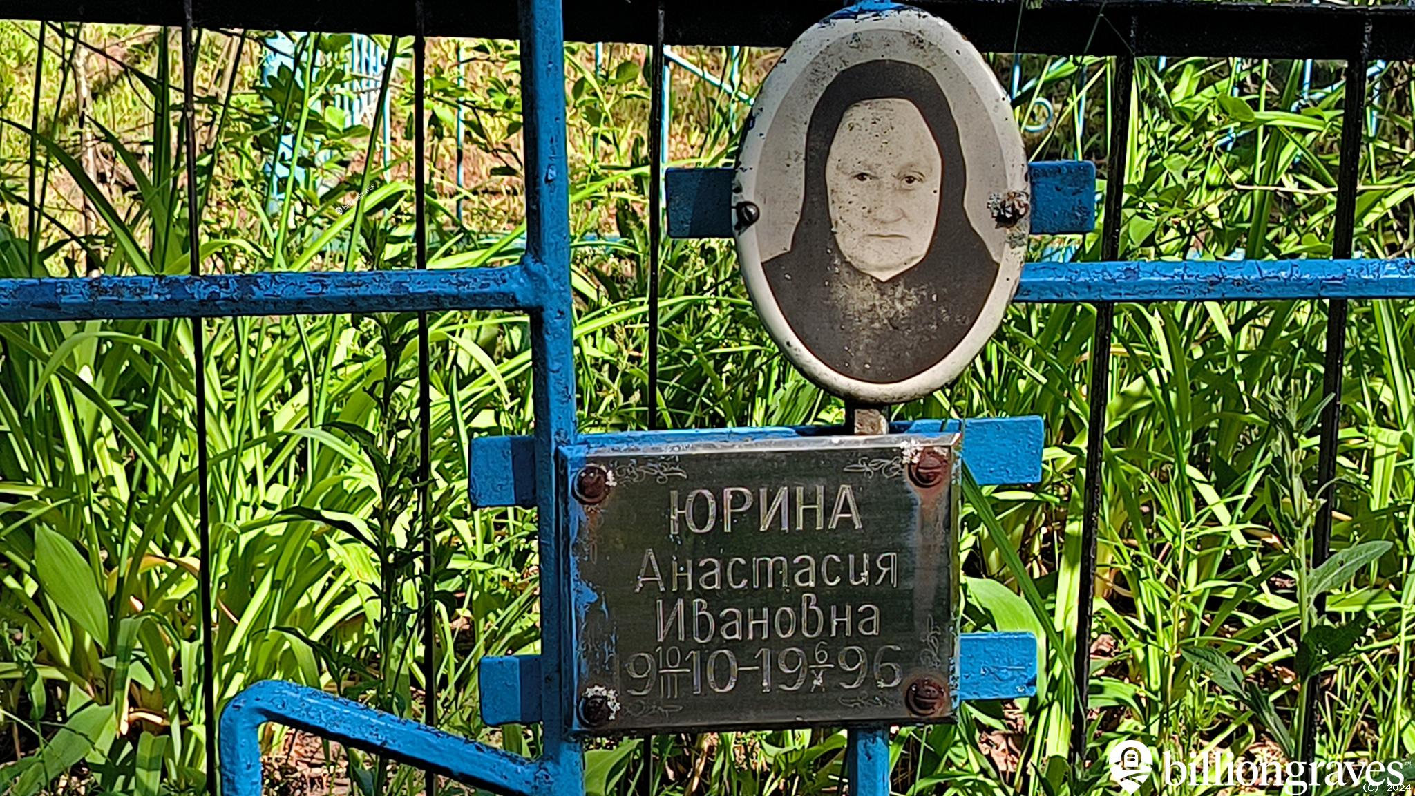 Юрина Анастасия Ивановна