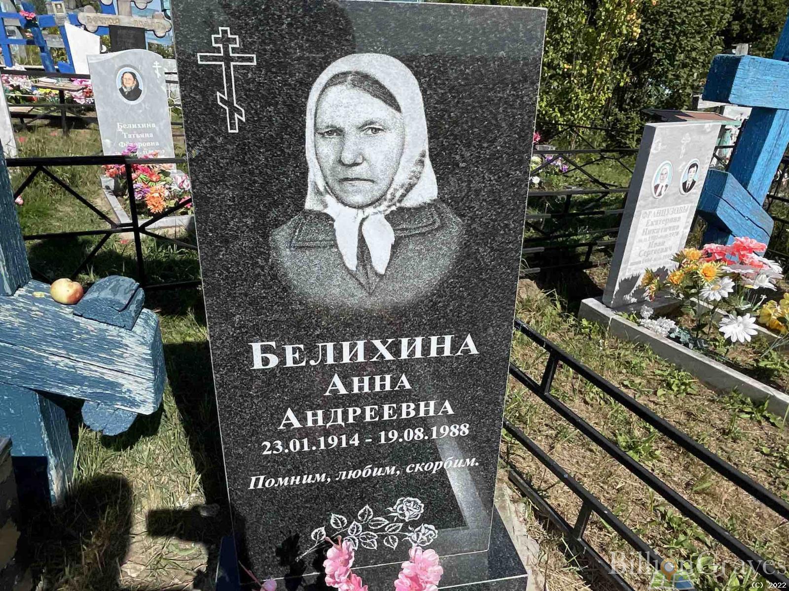 Белихина Анна Андреевна