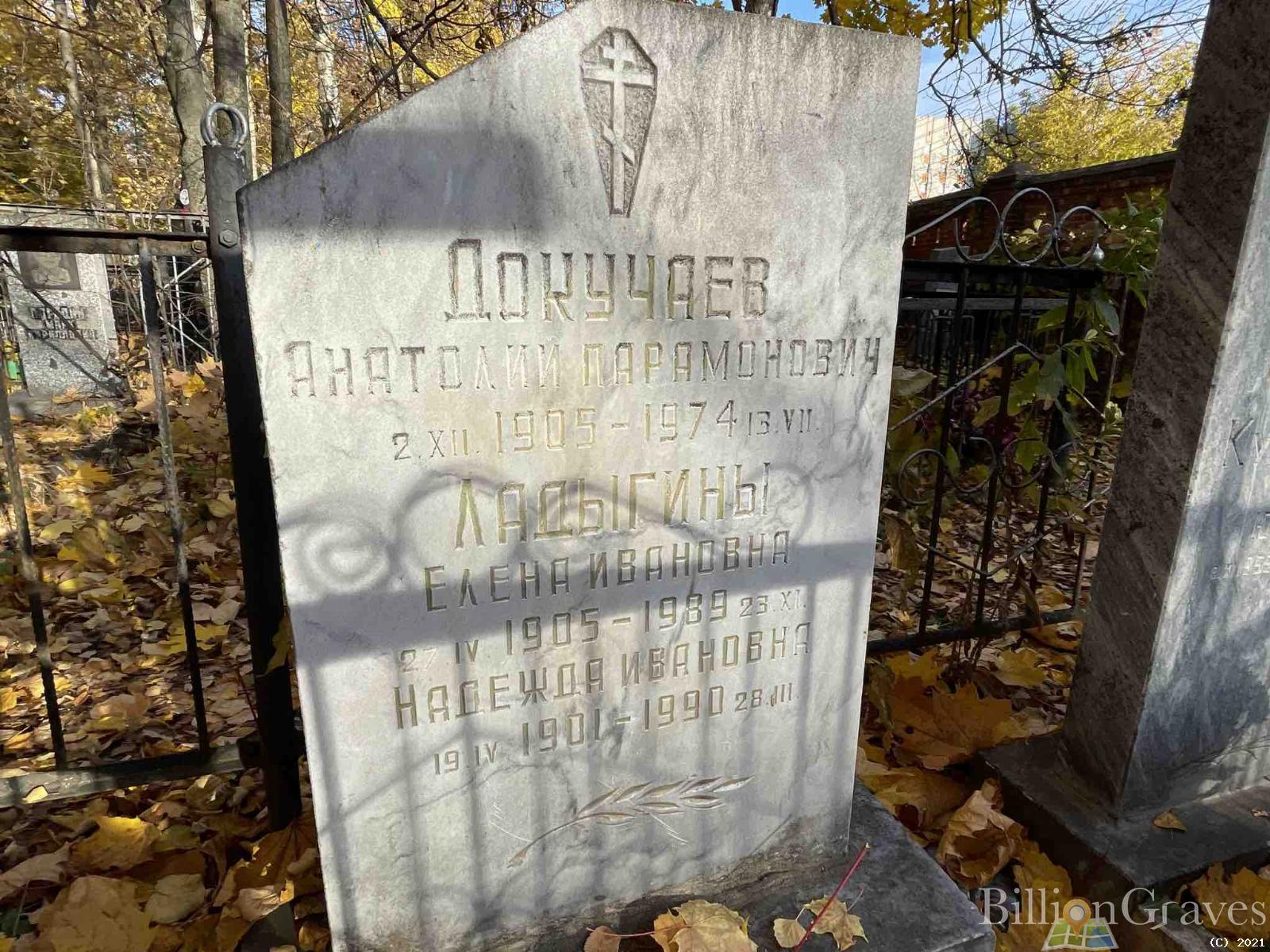Докучаев Анатолий Парамонович