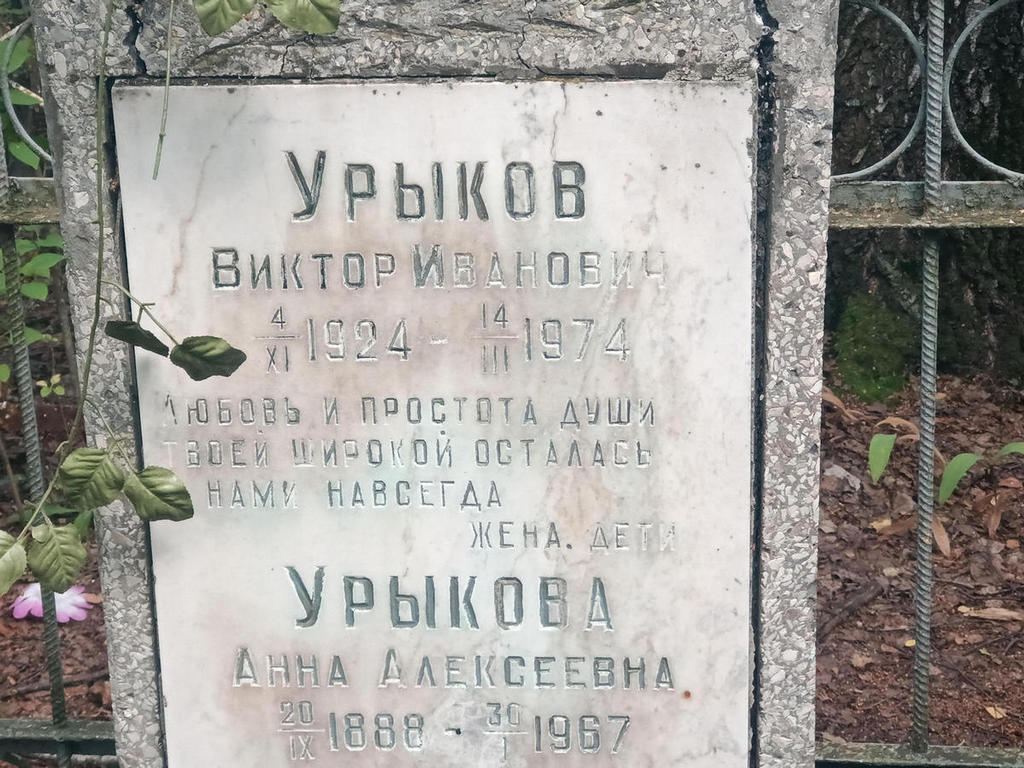 Урыков Виктор Иванович