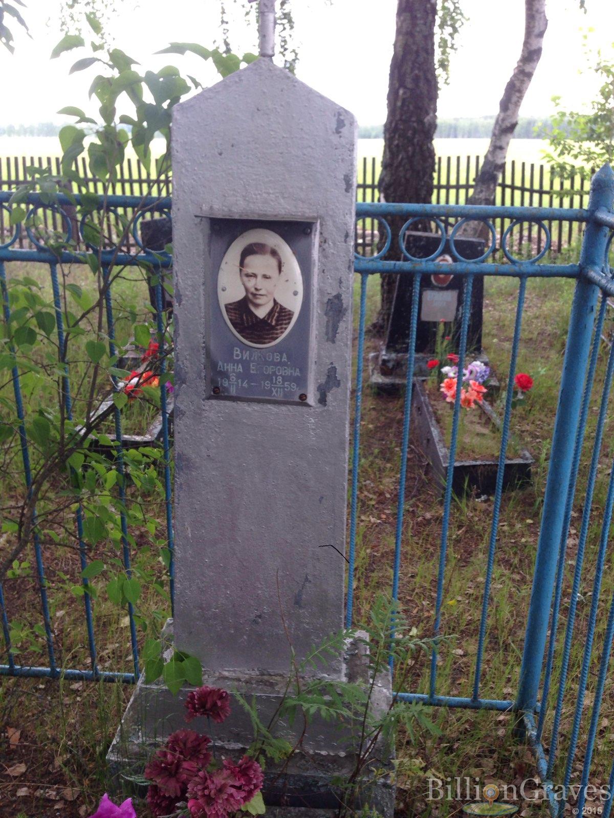 Вилкова Анна Егоровна