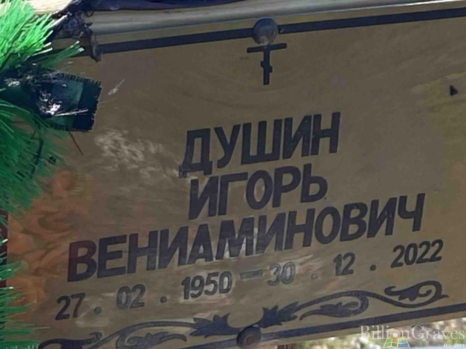 Душин Игорь Вениаминович