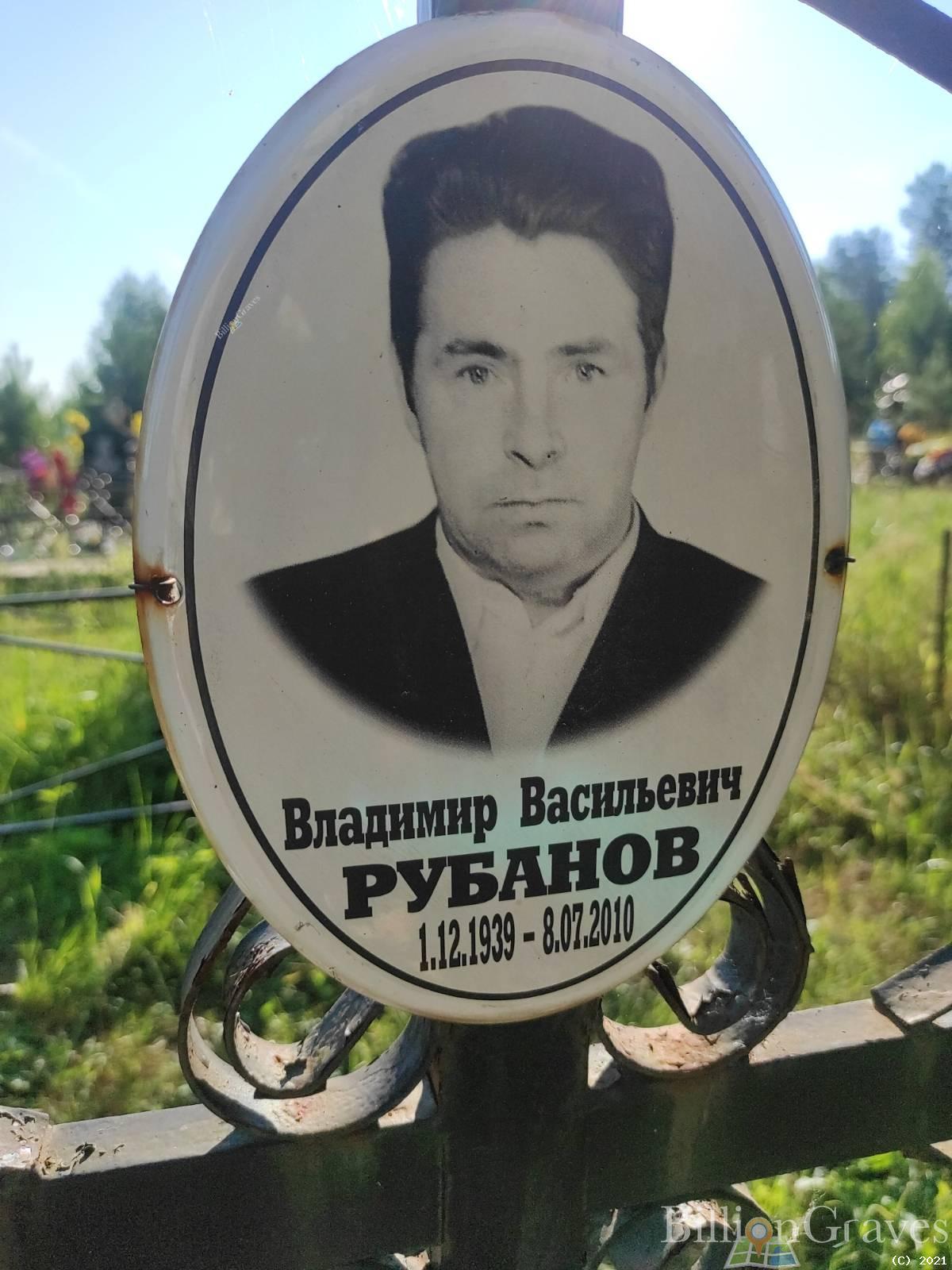 Рубанов Владимир Васильевич