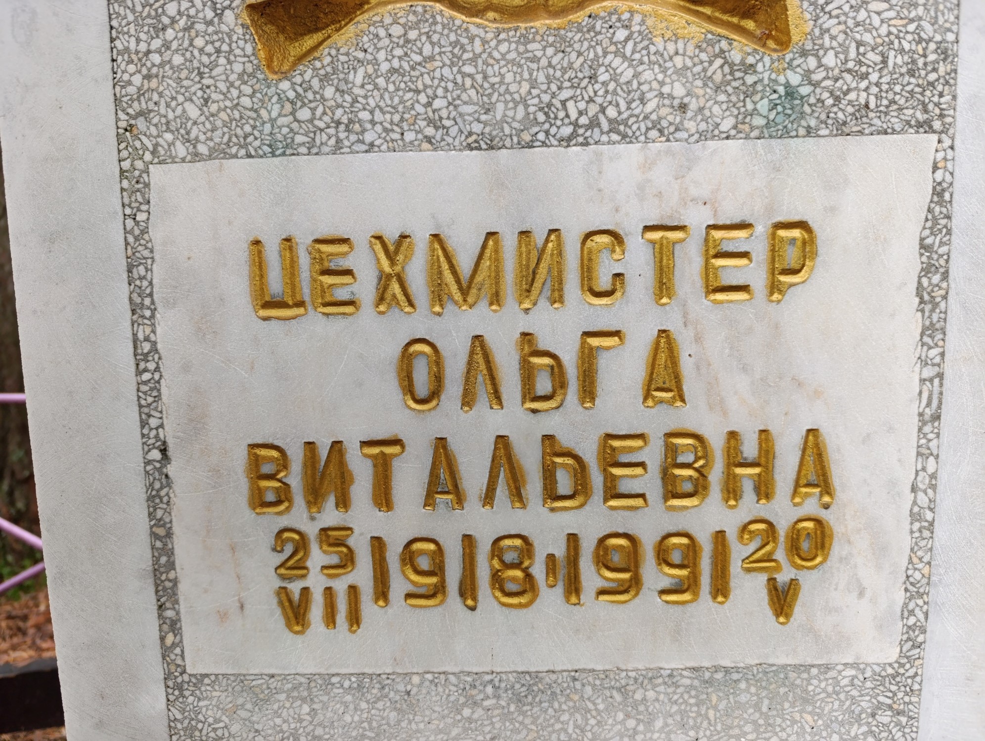 Цехмистер Ольга Витальевна