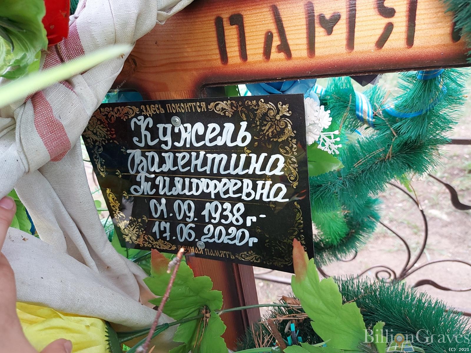 Кужель Валентина Тимофеевна