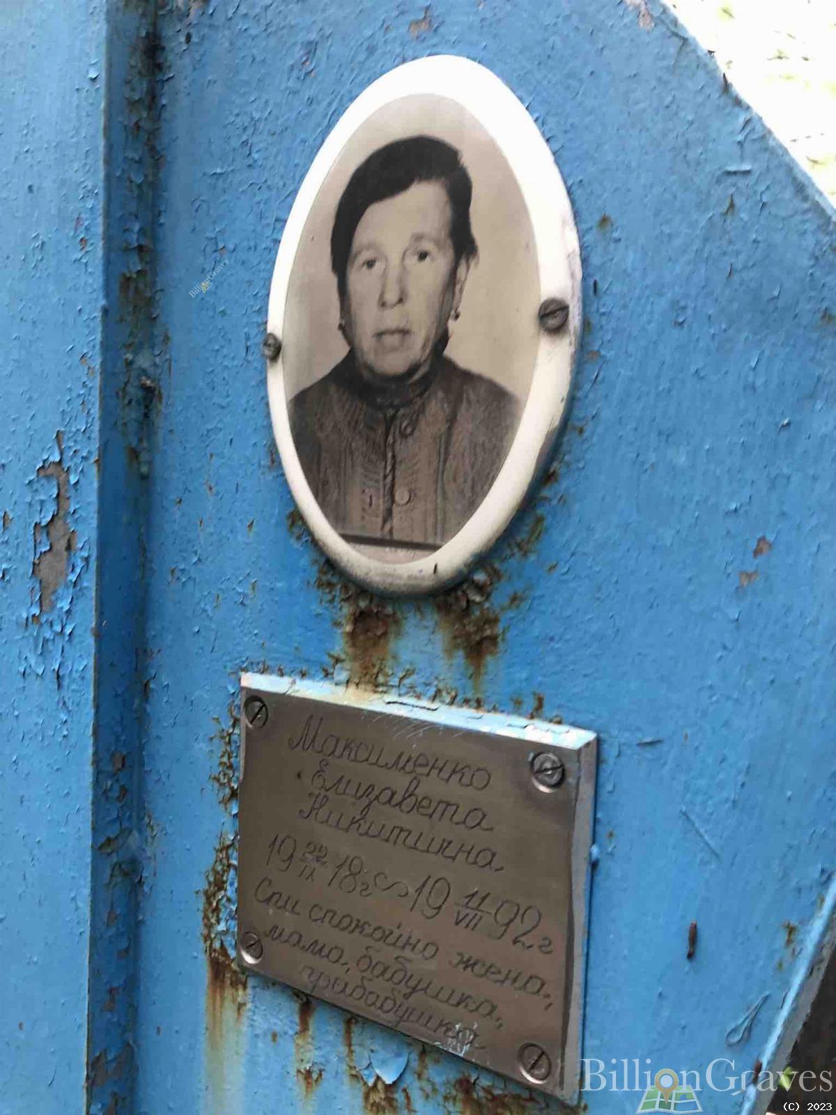 Максименко Елизавета Никитична