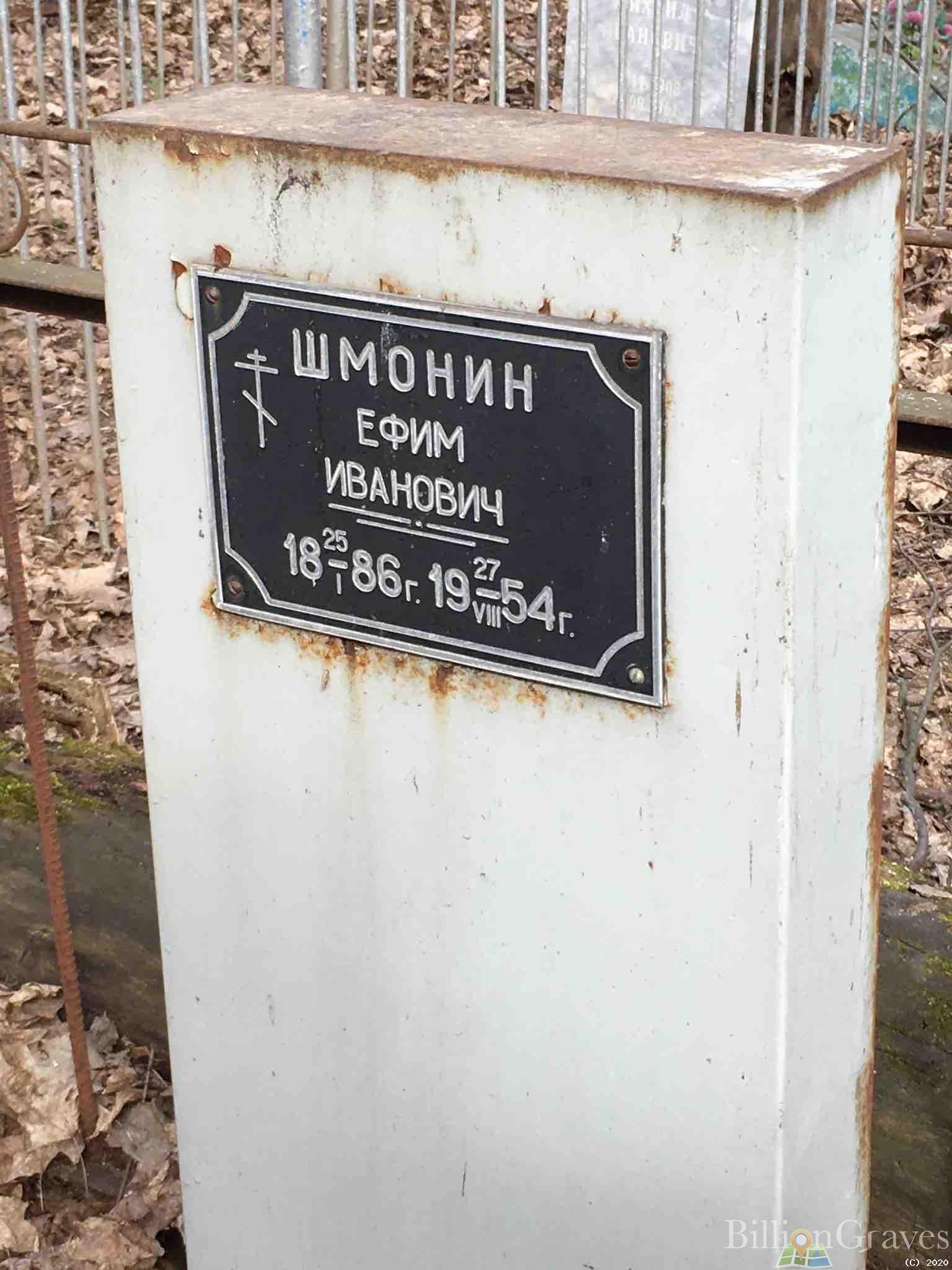 Шмонин Ефим Иванович