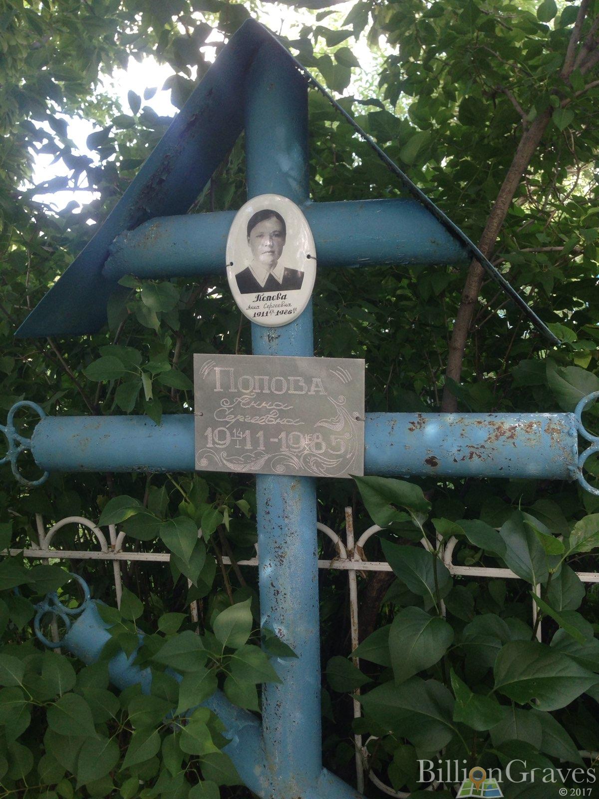 Попова Анна Сергеевна