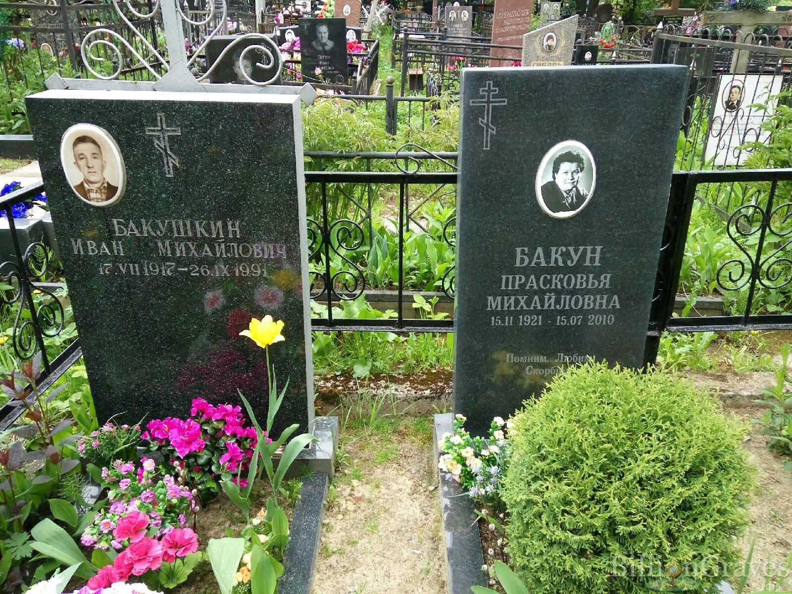 Бакун Прасковья Михайловна