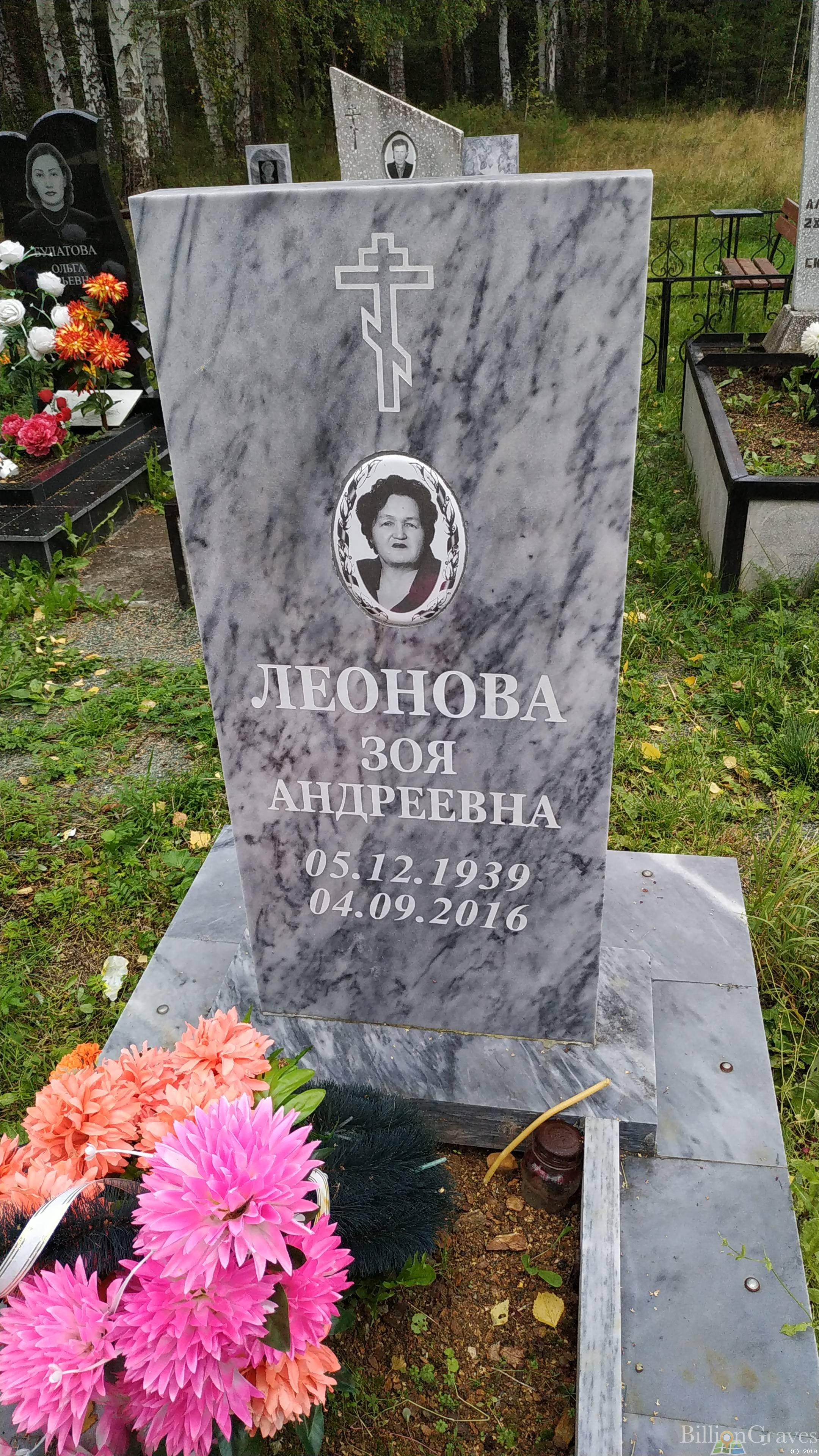 Леонова Зоя Андреевна