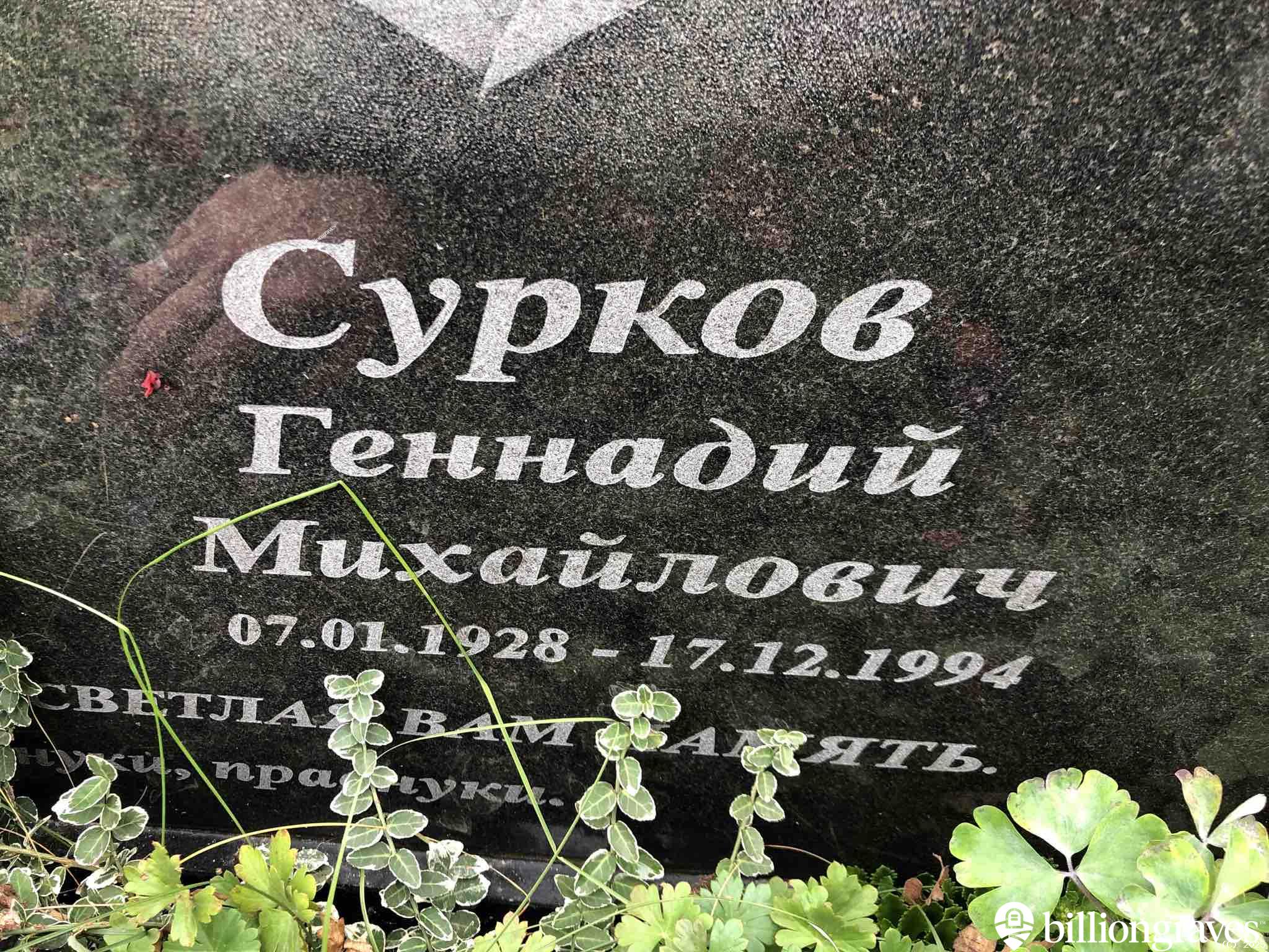 Сурков Геннадий Михайлович