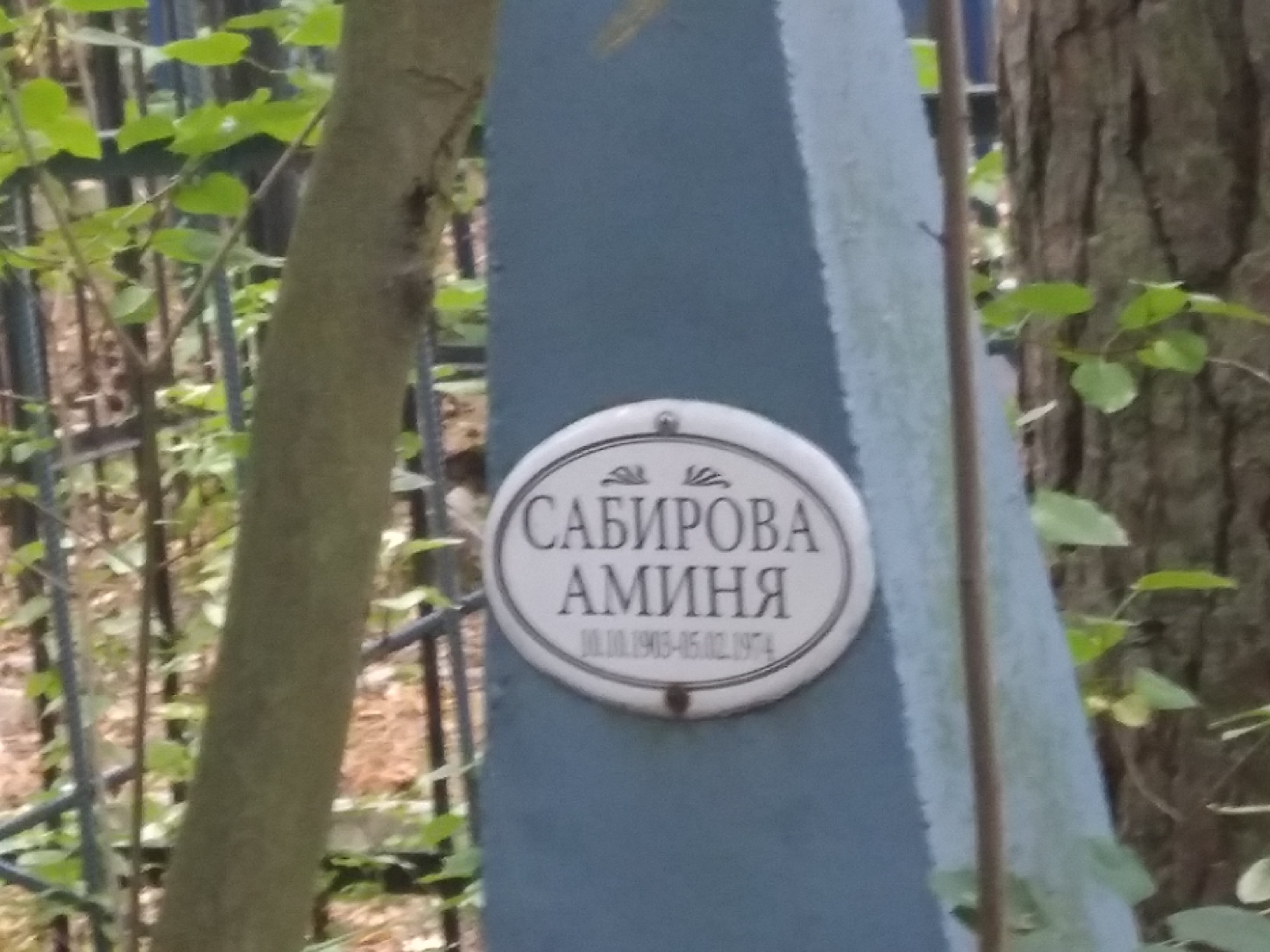 Сабирова Аминя