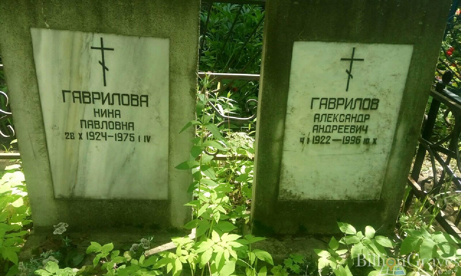 Гаврилов Алесандр Андреевич