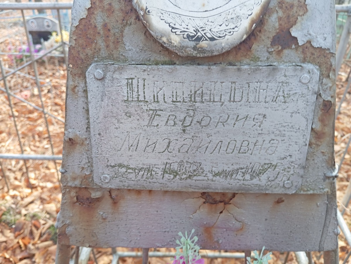 Шипицына Евдокия Михайловна