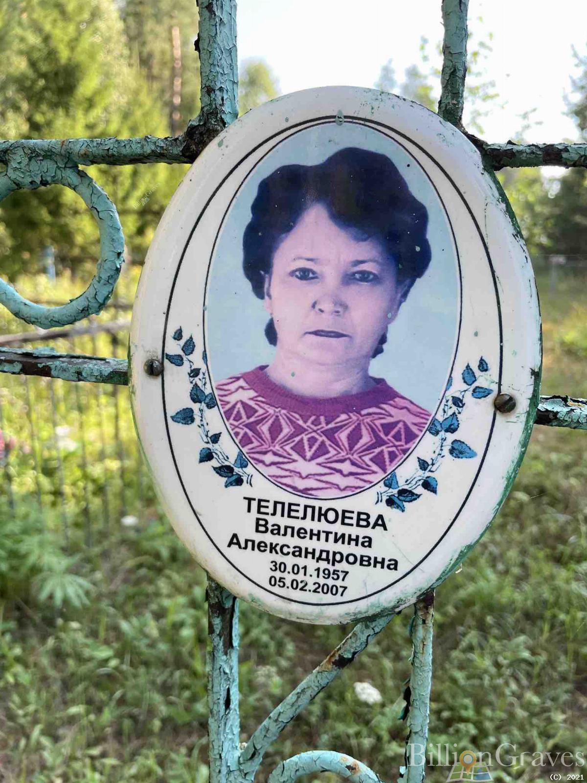 Телелюева Валентина Александровна