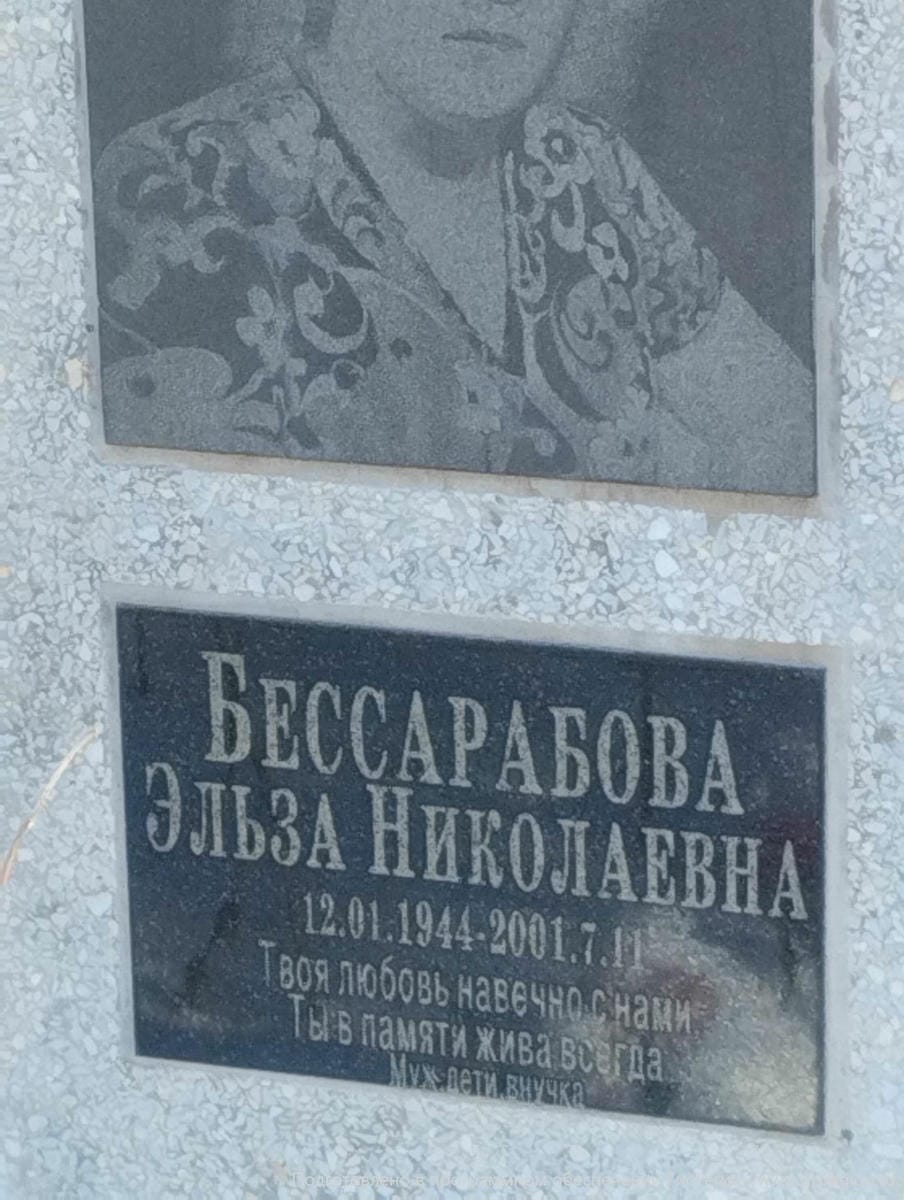 Бессарабова Эльза Николаевна