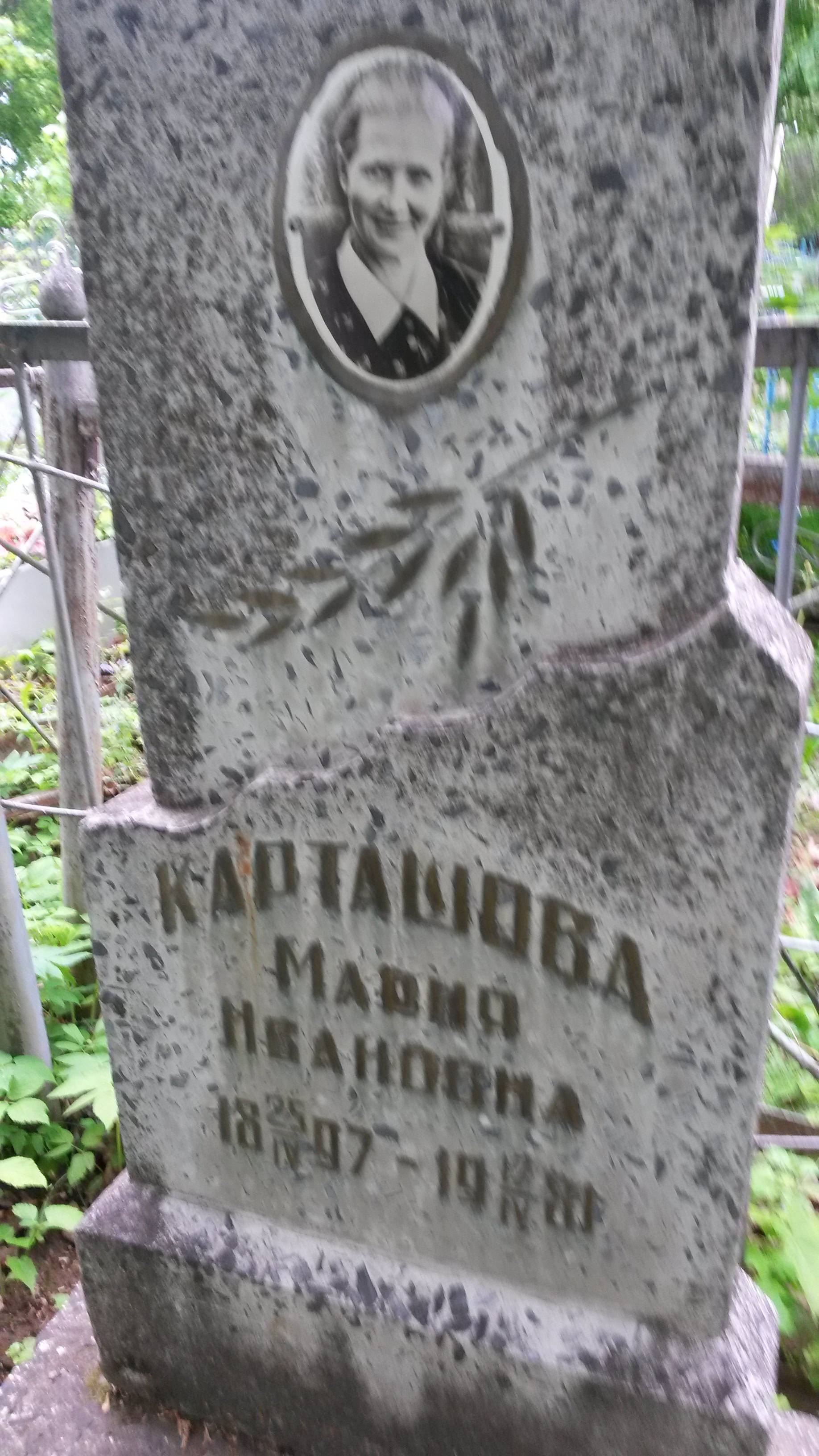 Карташова Мария Ивановна