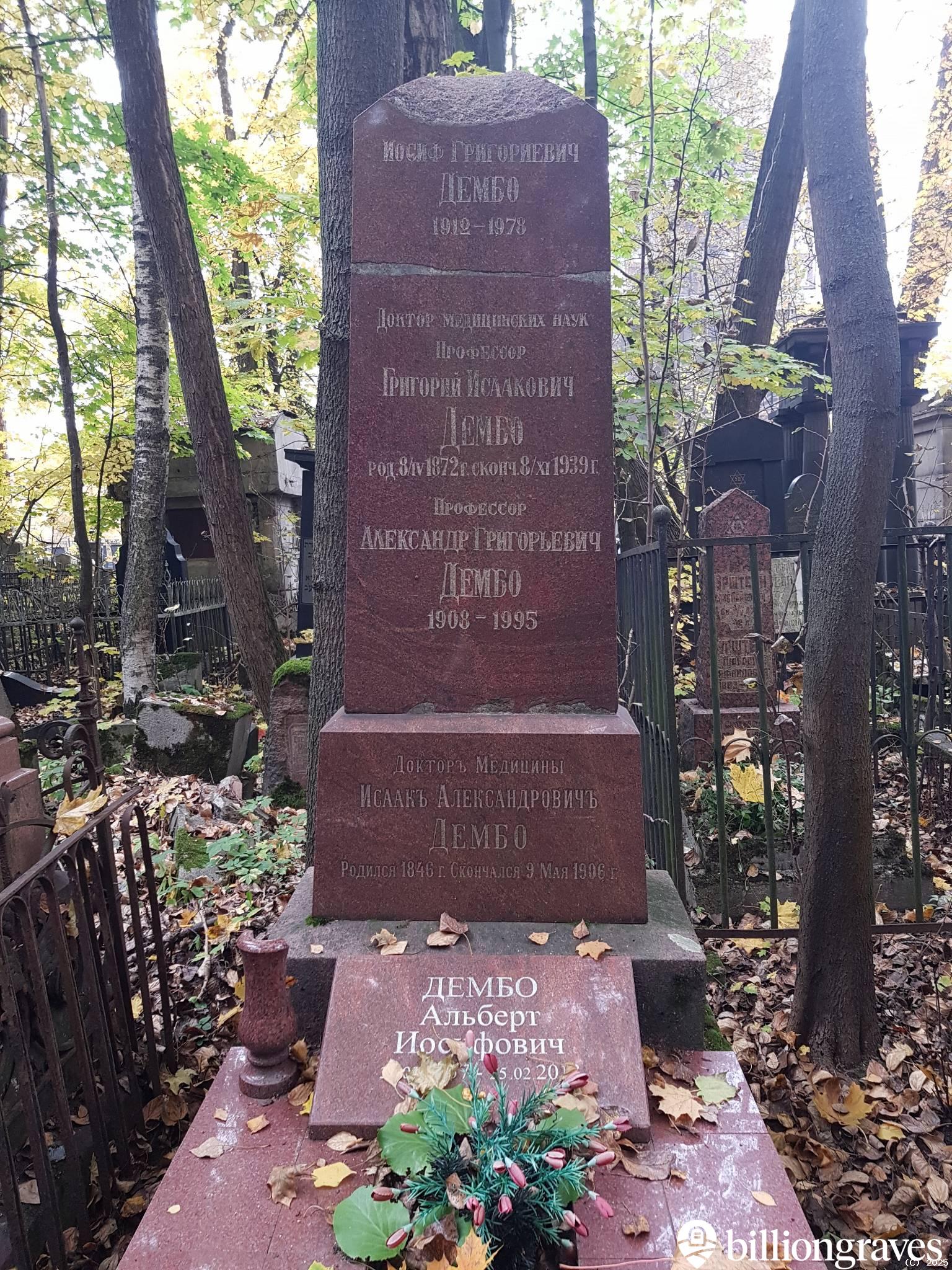 Дембо Альберт Иосифович