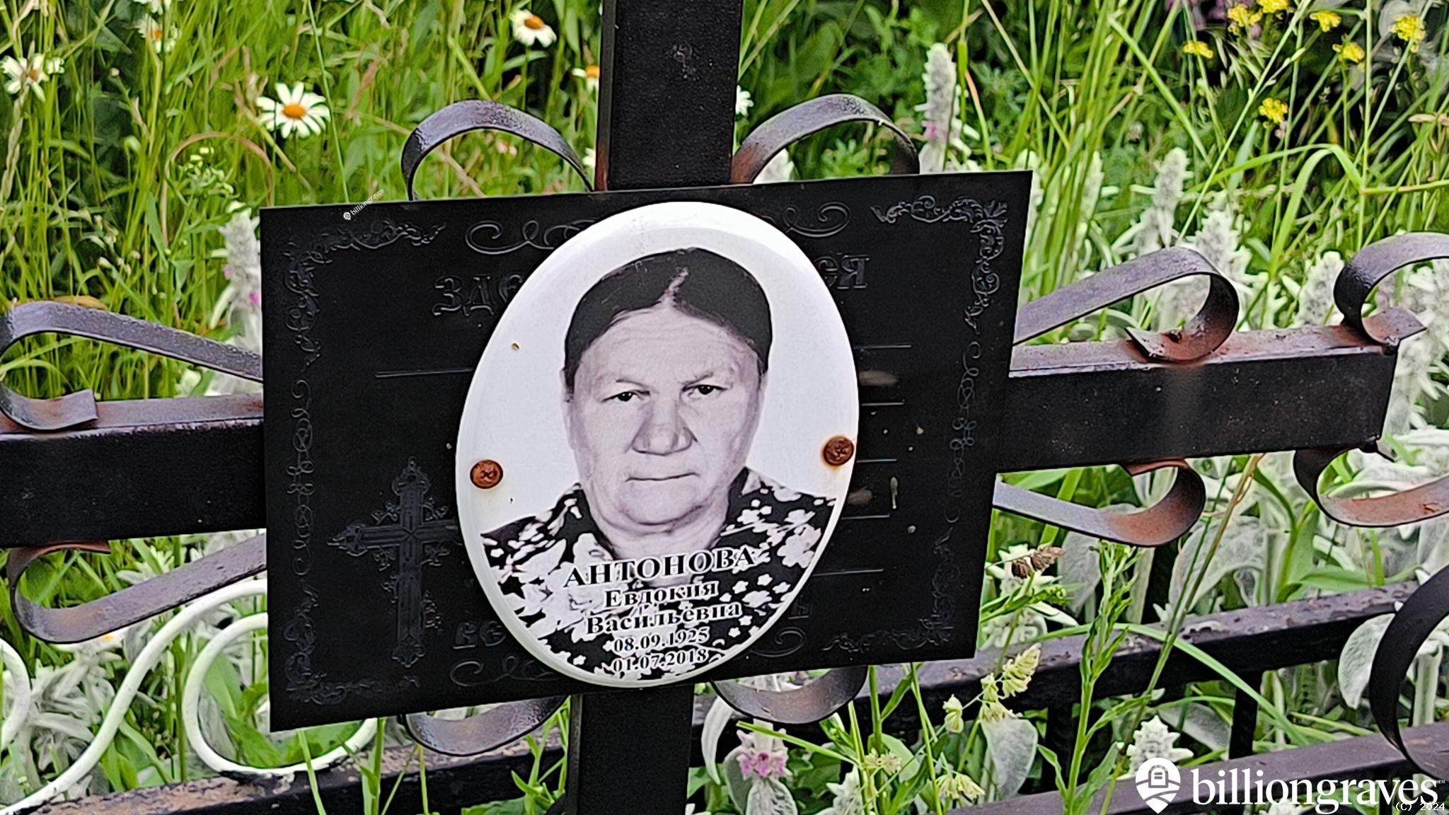 Антонова Евдокия Васильевна