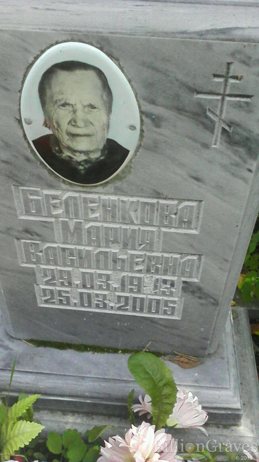Беленкова Мария Васильевна