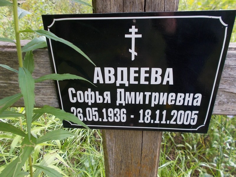 Авдеева Софья Дмитриевна