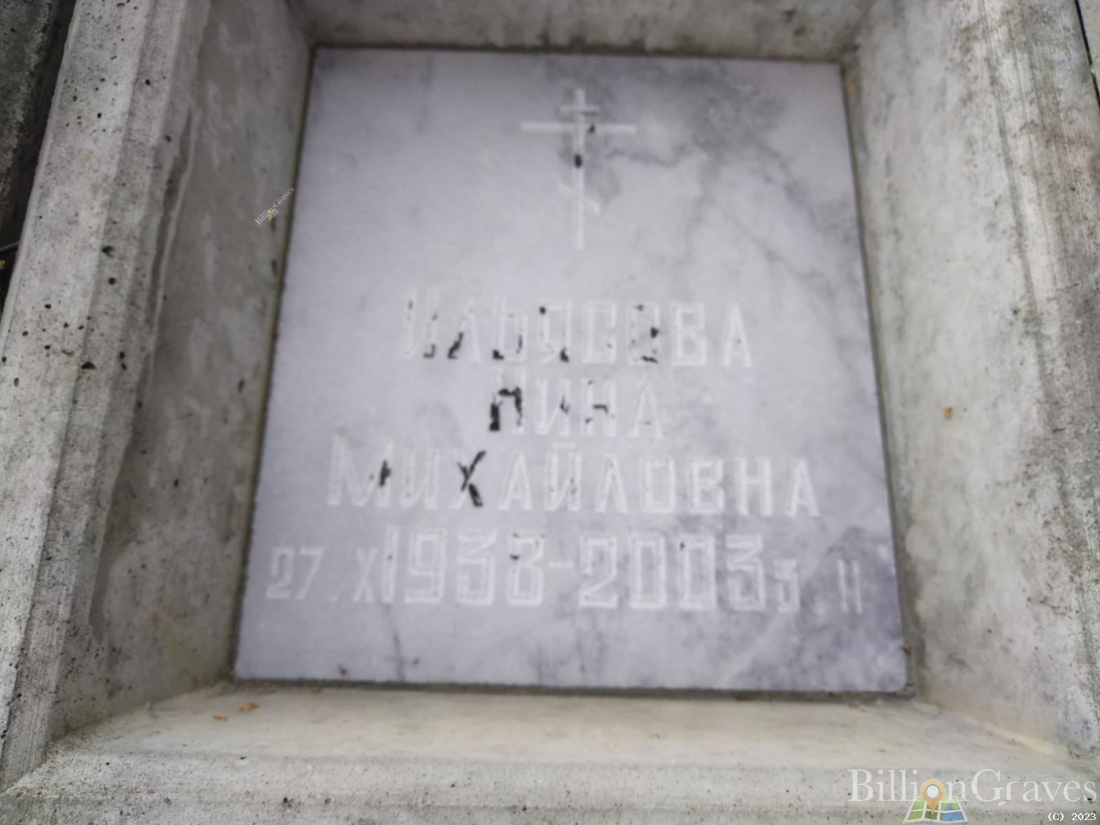 Ильясова Нина Михайловна