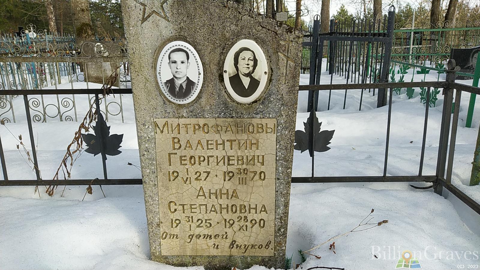 Митрофанова Анна Степановна