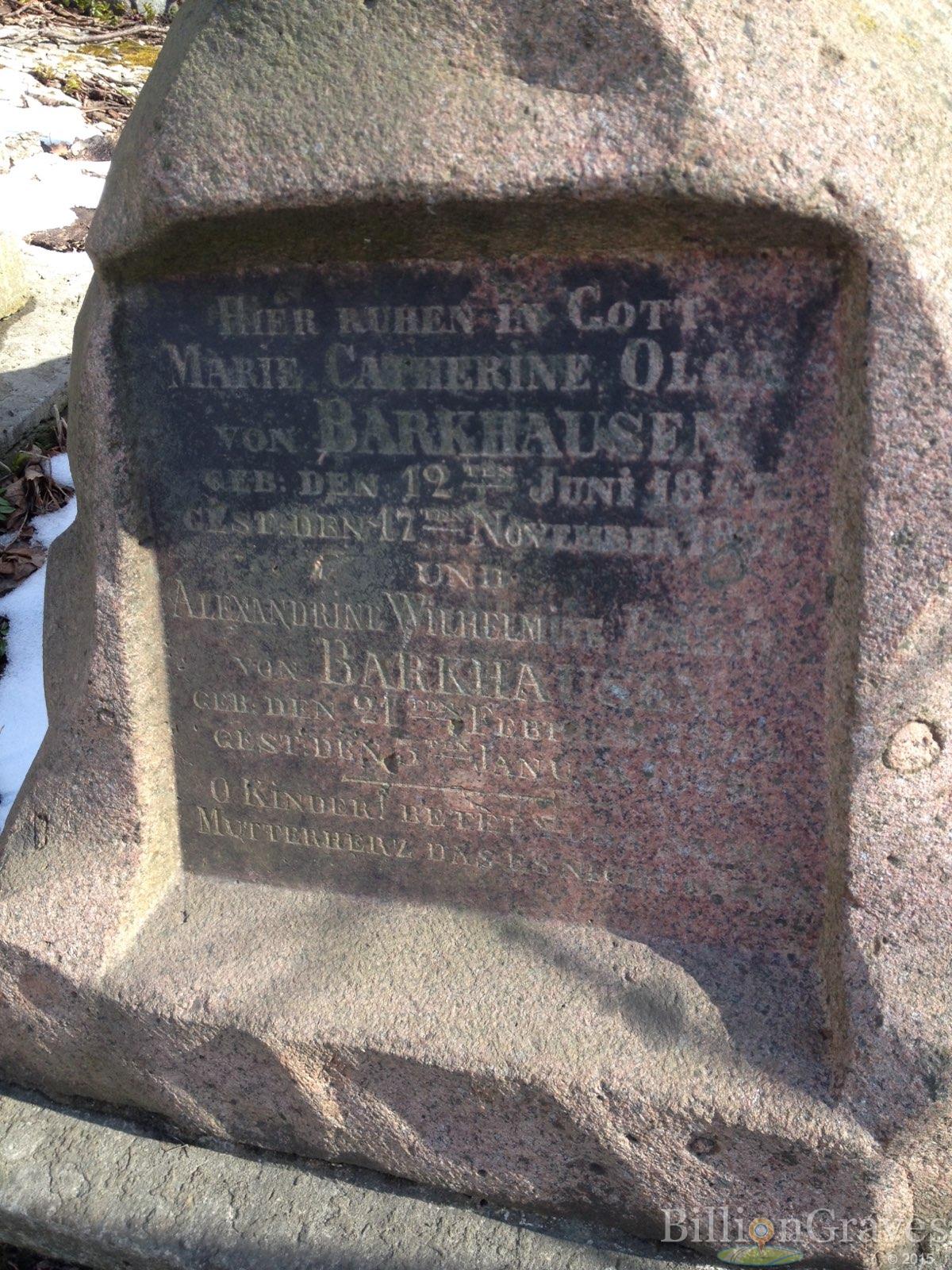 von Barkhausen Catharina