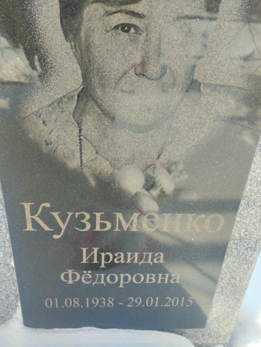 Кузьменко Ираида Фёдоровна
