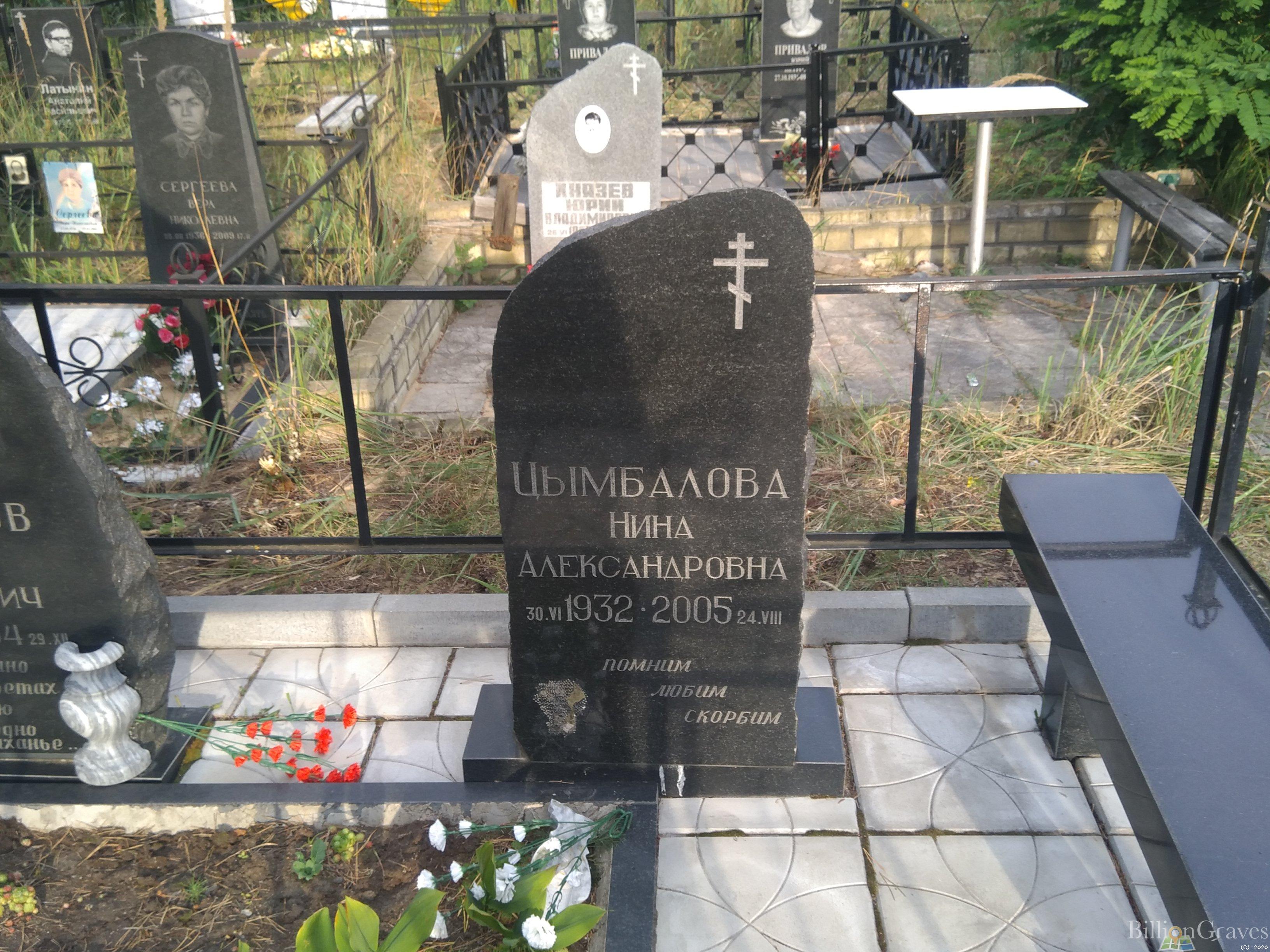 Цымбалова Нина Александровна