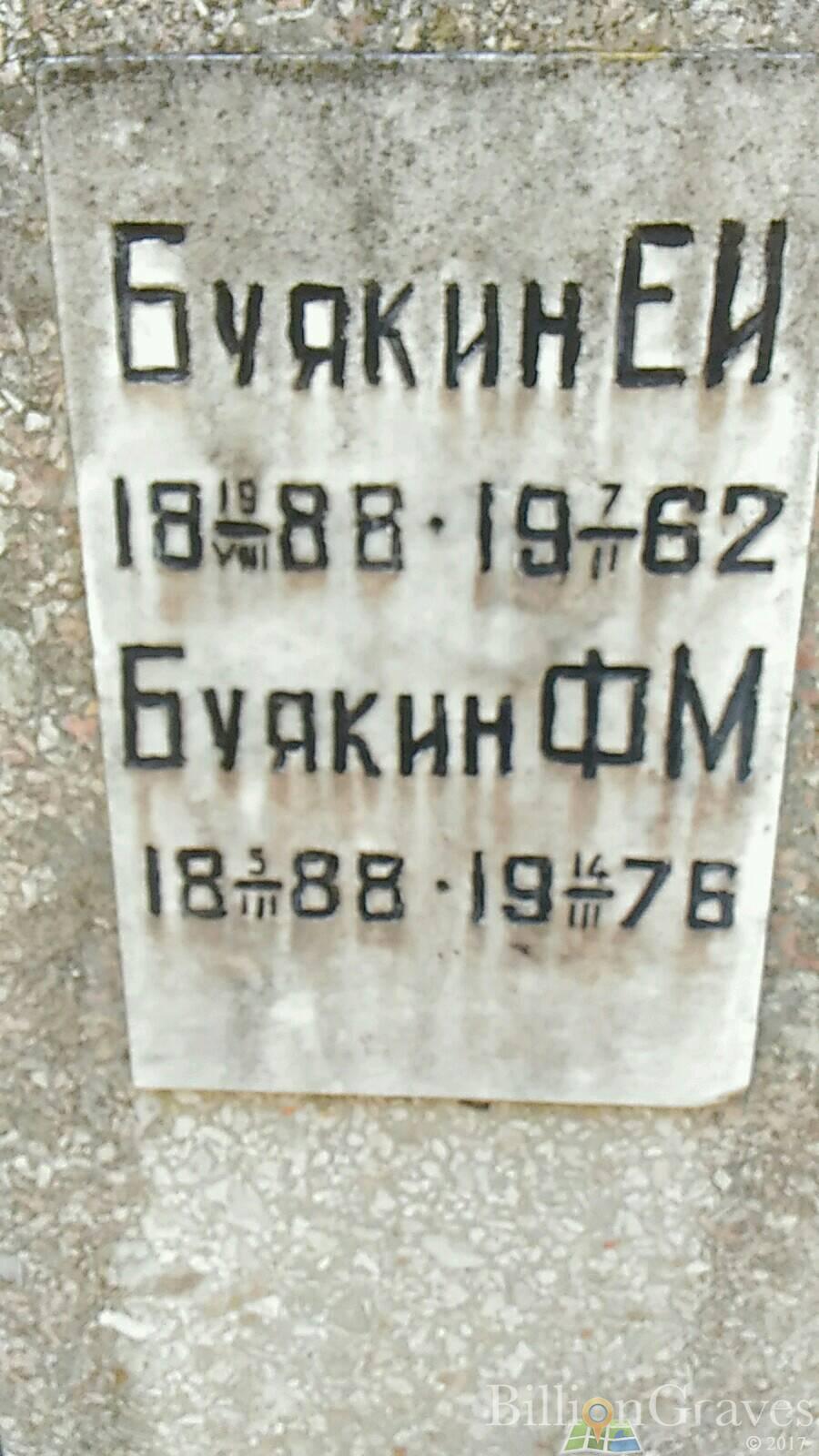 Буякин Ф. М.