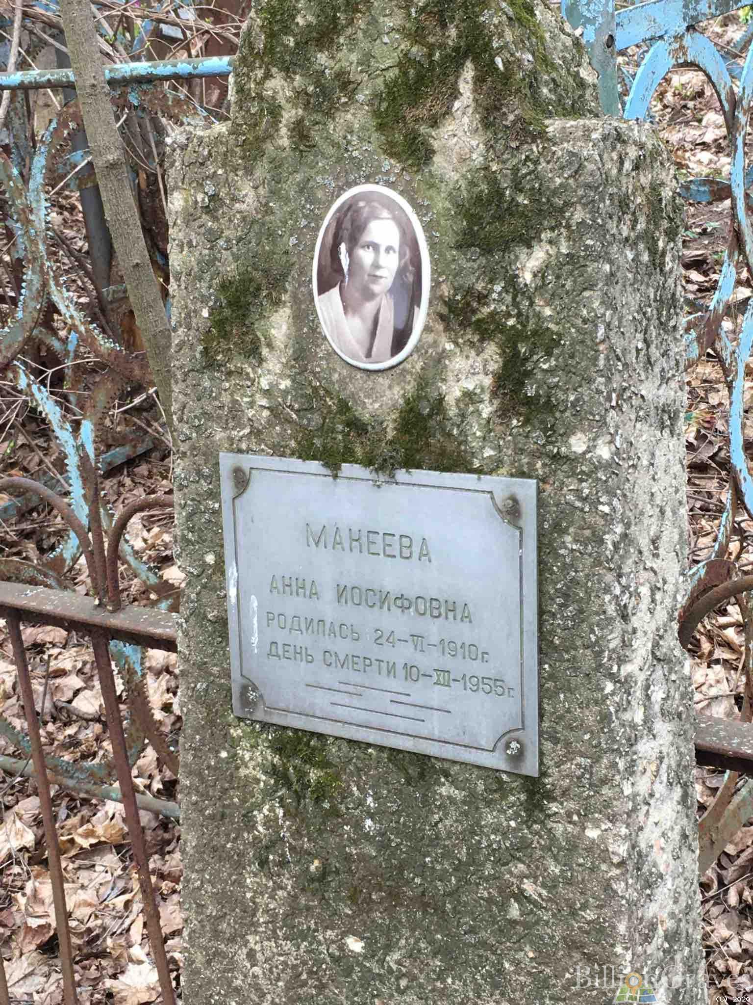 Манеева Анна Иосифовна