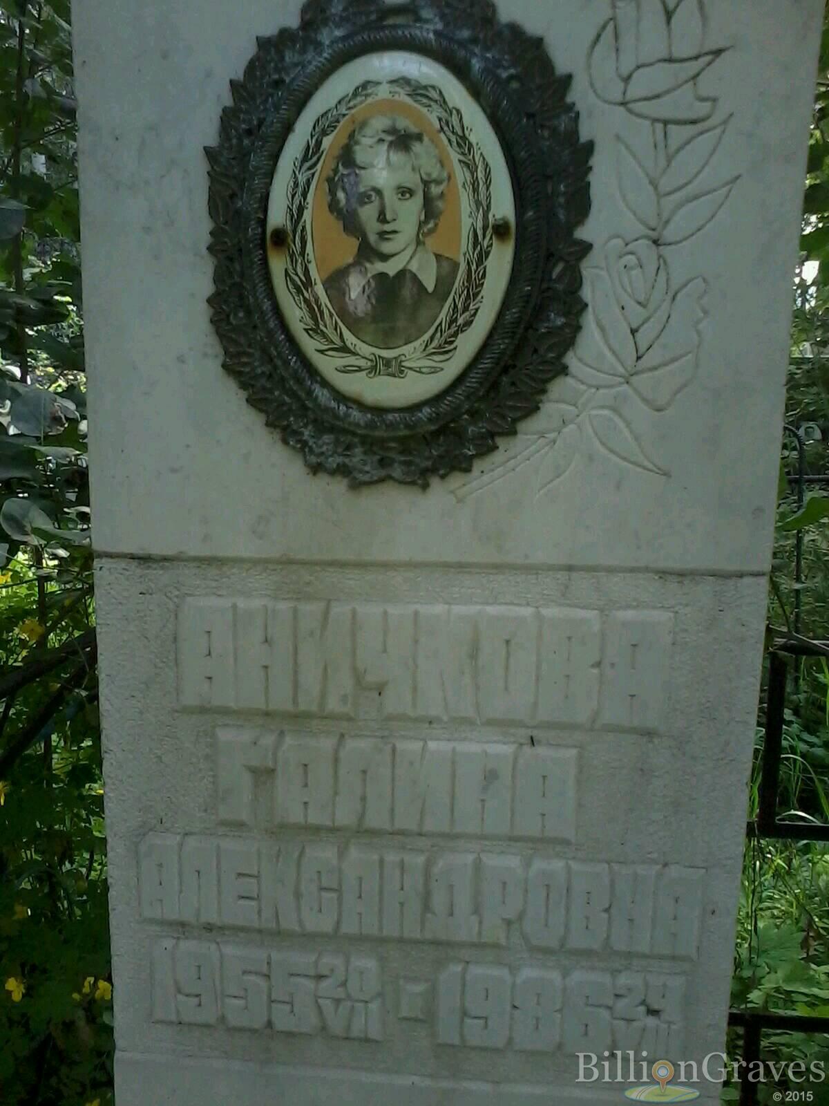 аничкова галина александровна