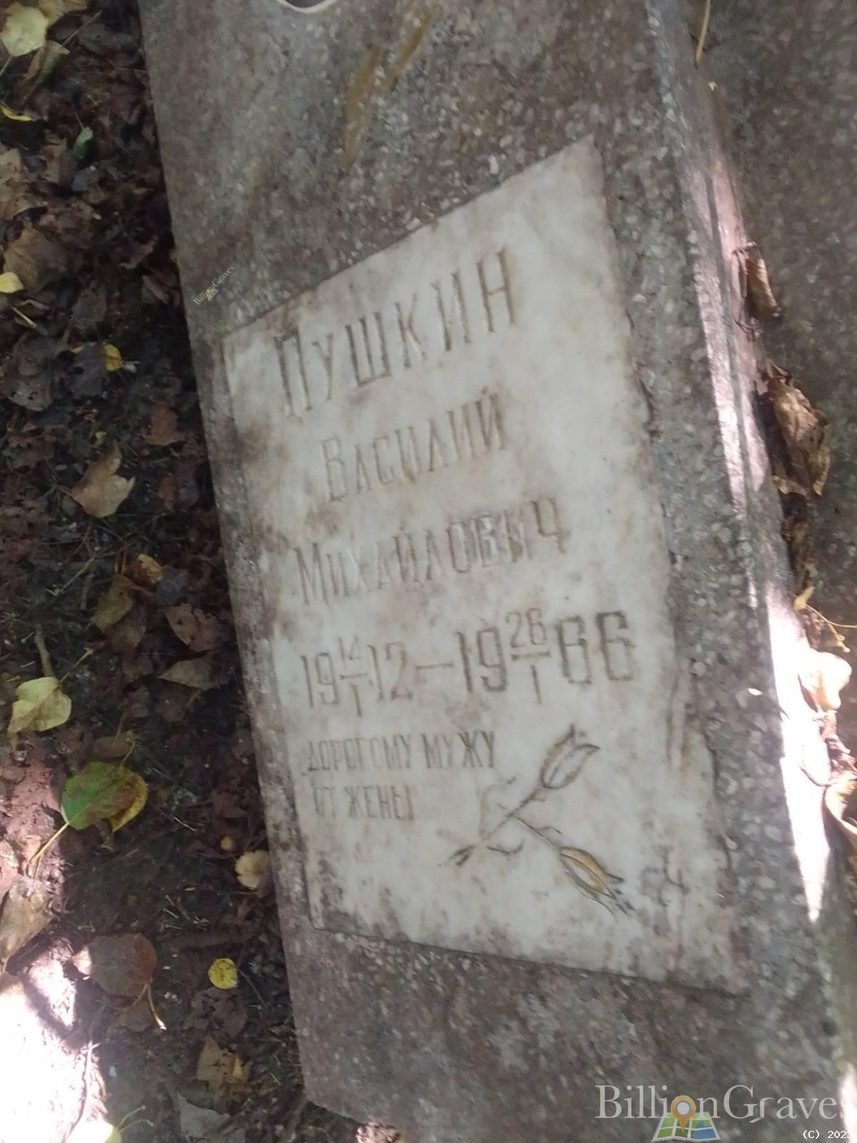 Пушкин Василий Михайлович