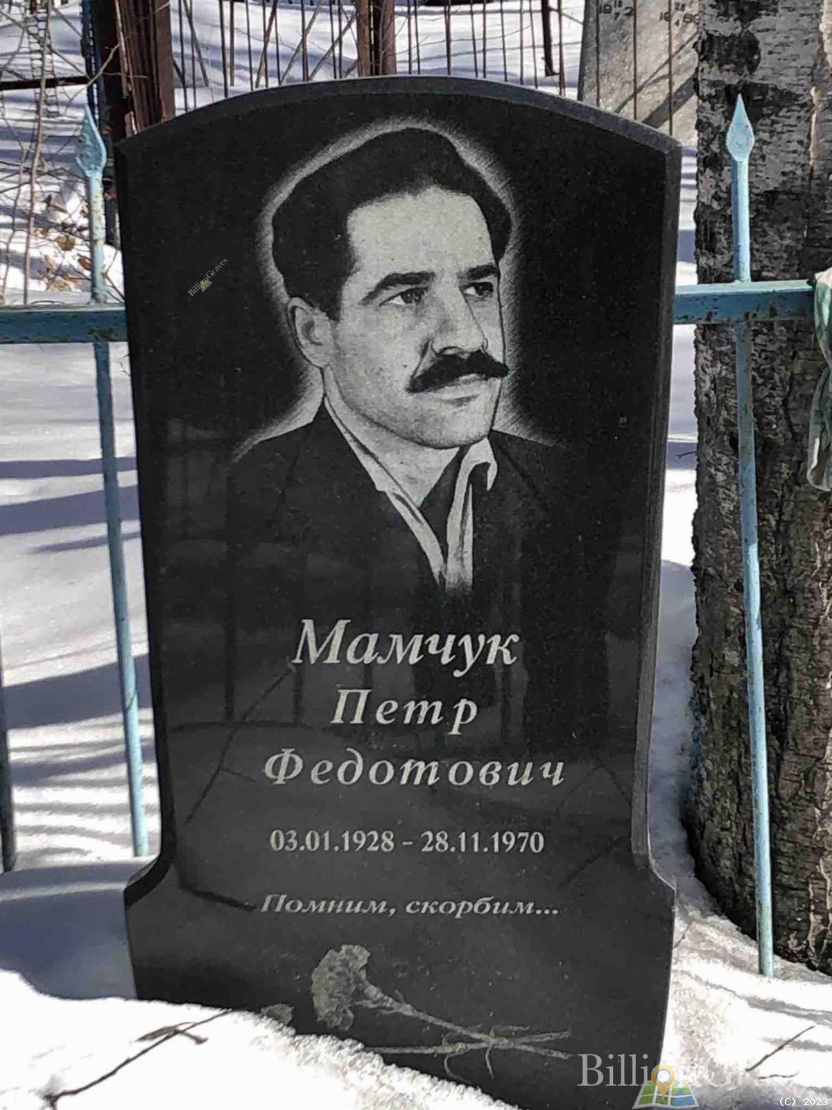Мамчук Петр Федотович