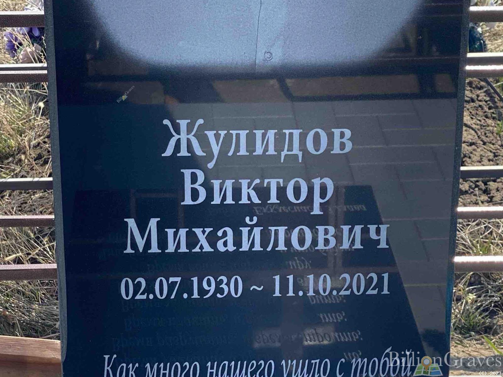 Жулидов Виктор Михайлович